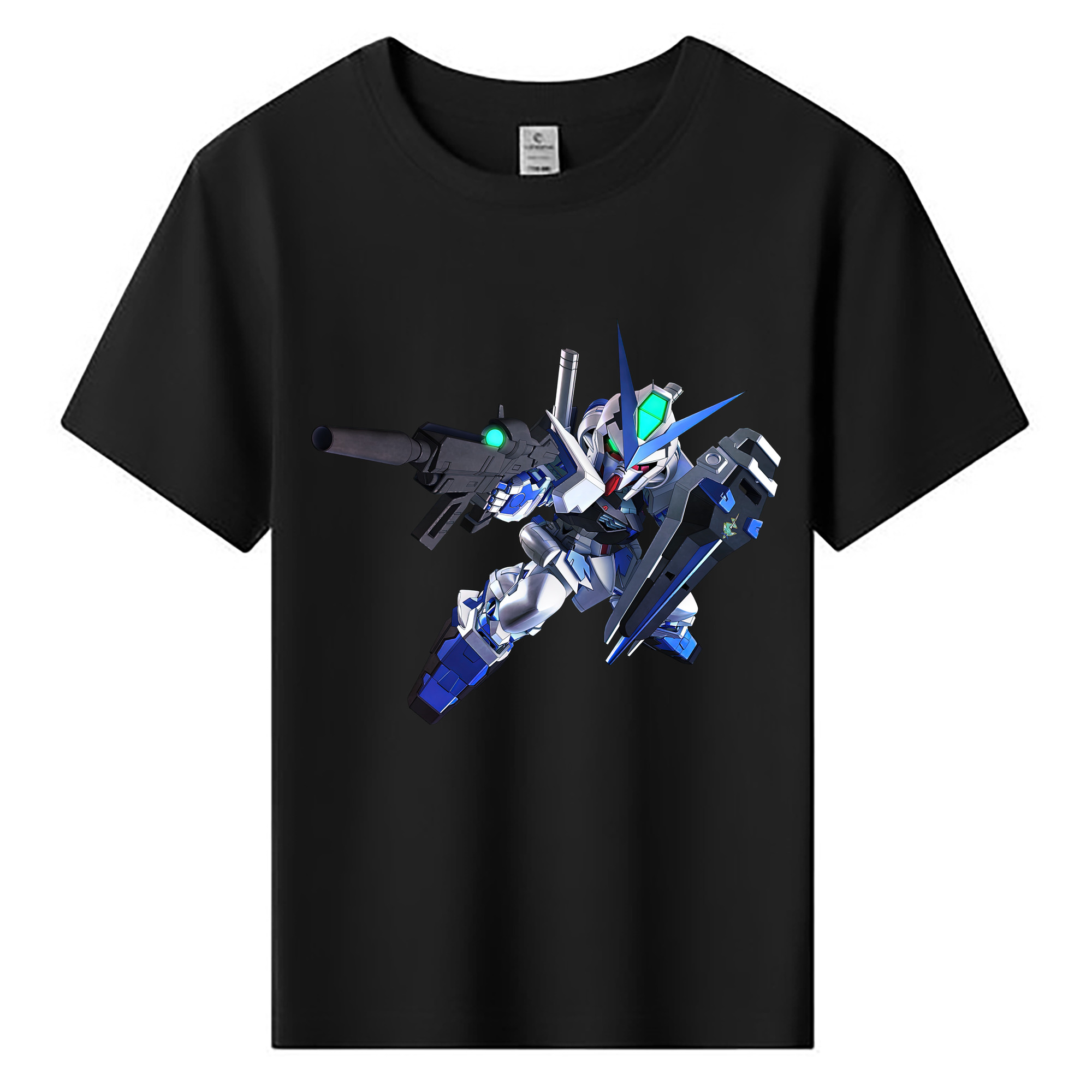 （画像用） 機動戦士ガンダム Mobile Suit Gundam 綿100％キッズTシャツ（フロントプリント）