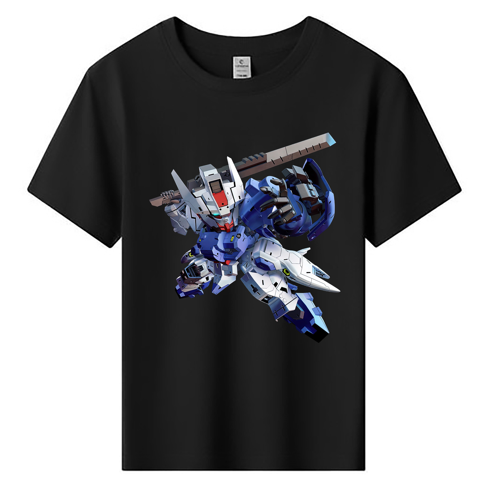 （画像用） 機動戦士ガンダム Mobile Suit Gundam 綿100％キッズTシャツ（フロントプリント）