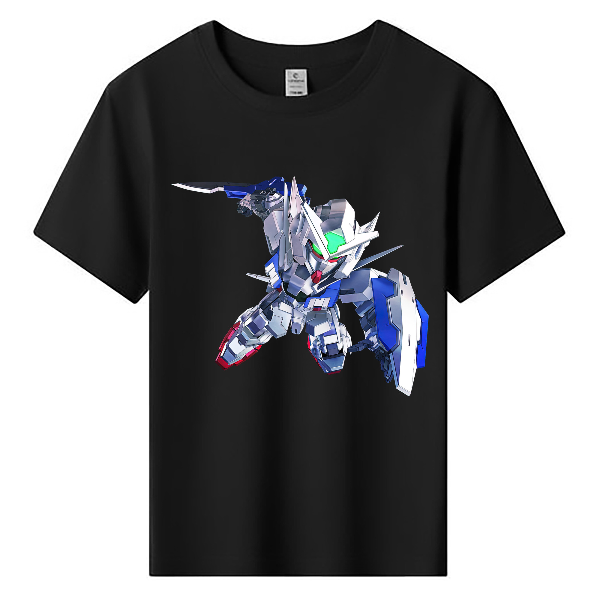 （画像用） 機動戦士ガンダム Mobile Suit Gundam 綿100％キッズTシャツ（フロントプリント）