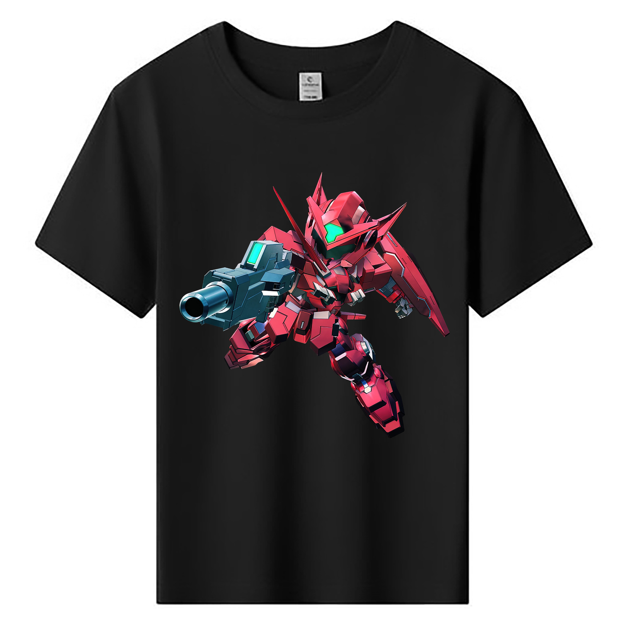 （画像用） 機動戦士ガンダム Mobile Suit Gundam 綿100％キッズTシャツ（フロントプリント）