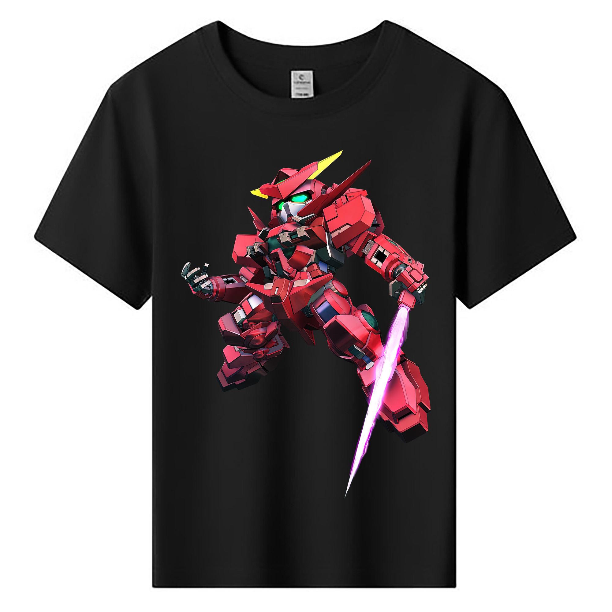 （画像用） 機動戦士ガンダム Mobile Suit Gundam 綿100％キッズTシャツ（フロントプリント）