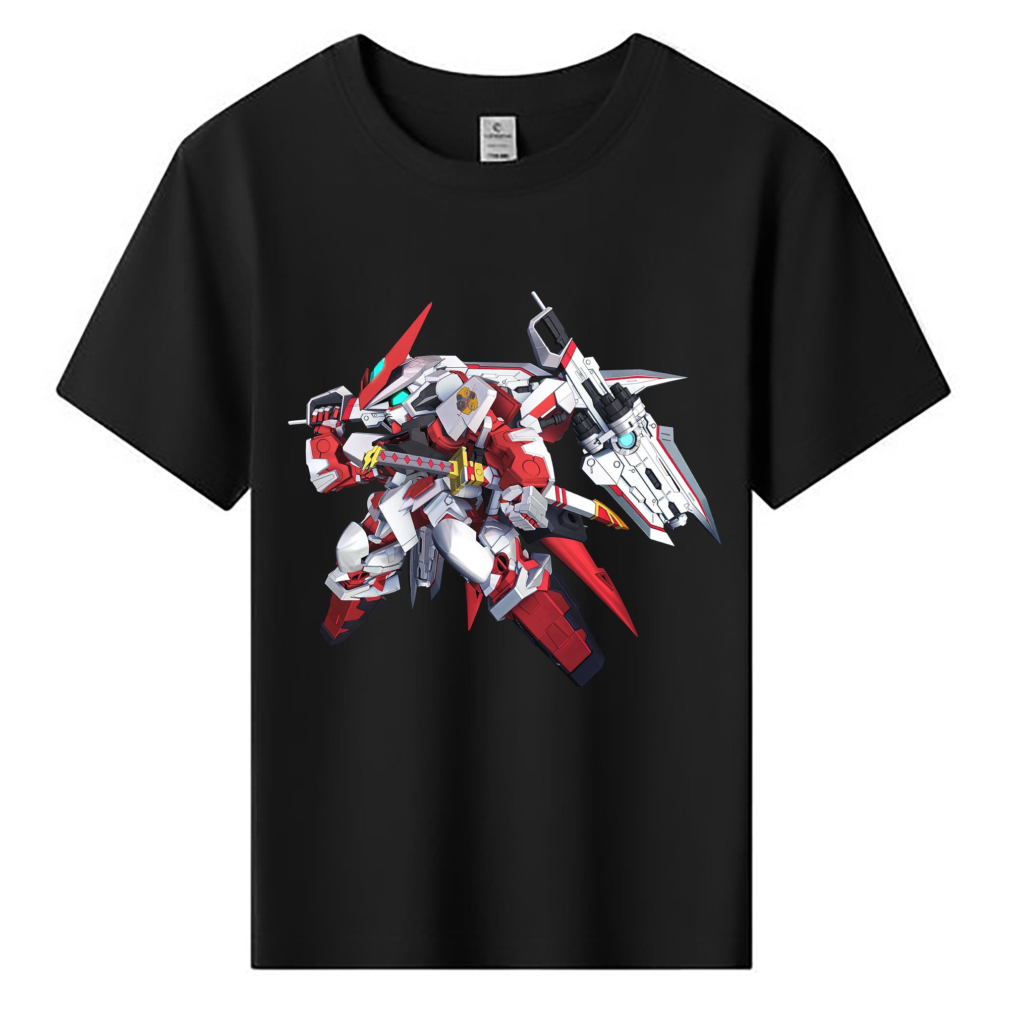 （画像用） 機動戦士ガンダム Mobile Suit Gundam 綿100％キッズTシャツ（フロントプリント）