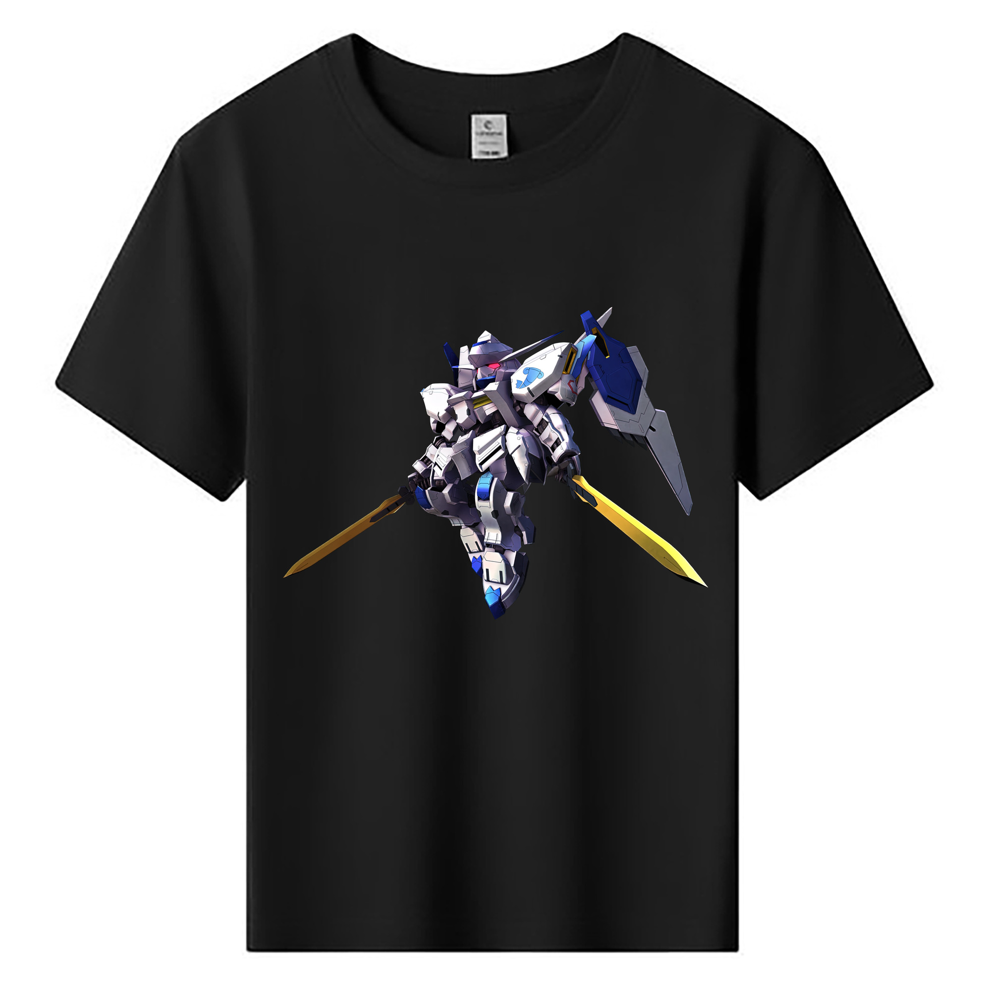 （画像用） 機動戦士ガンダム Mobile Suit Gundam 綿100％キッズTシャツ（フロントプリント）