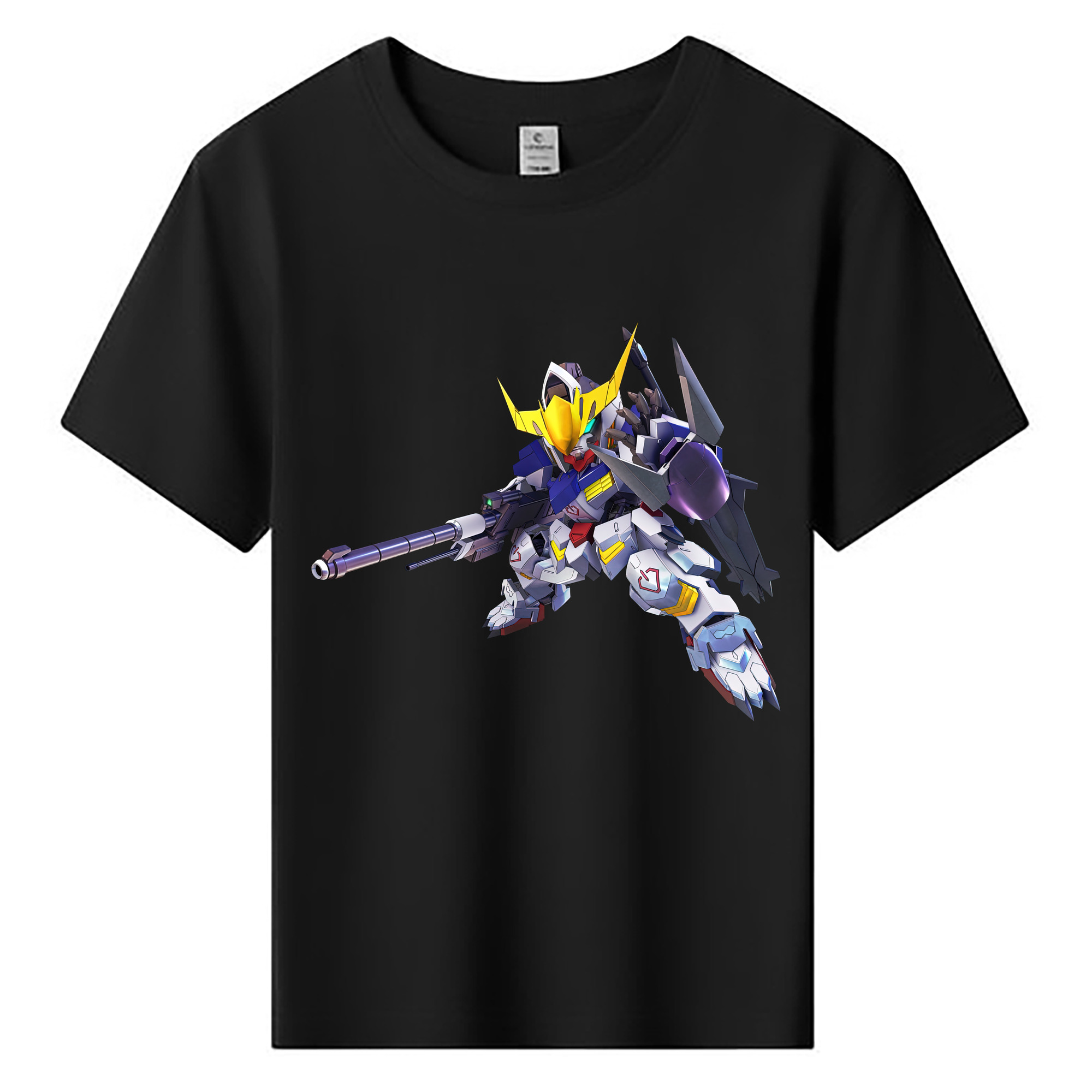 （画像用） 機動戦士ガンダム Mobile Suit Gundam 綿100％キッズTシャツ（フロントプリント）