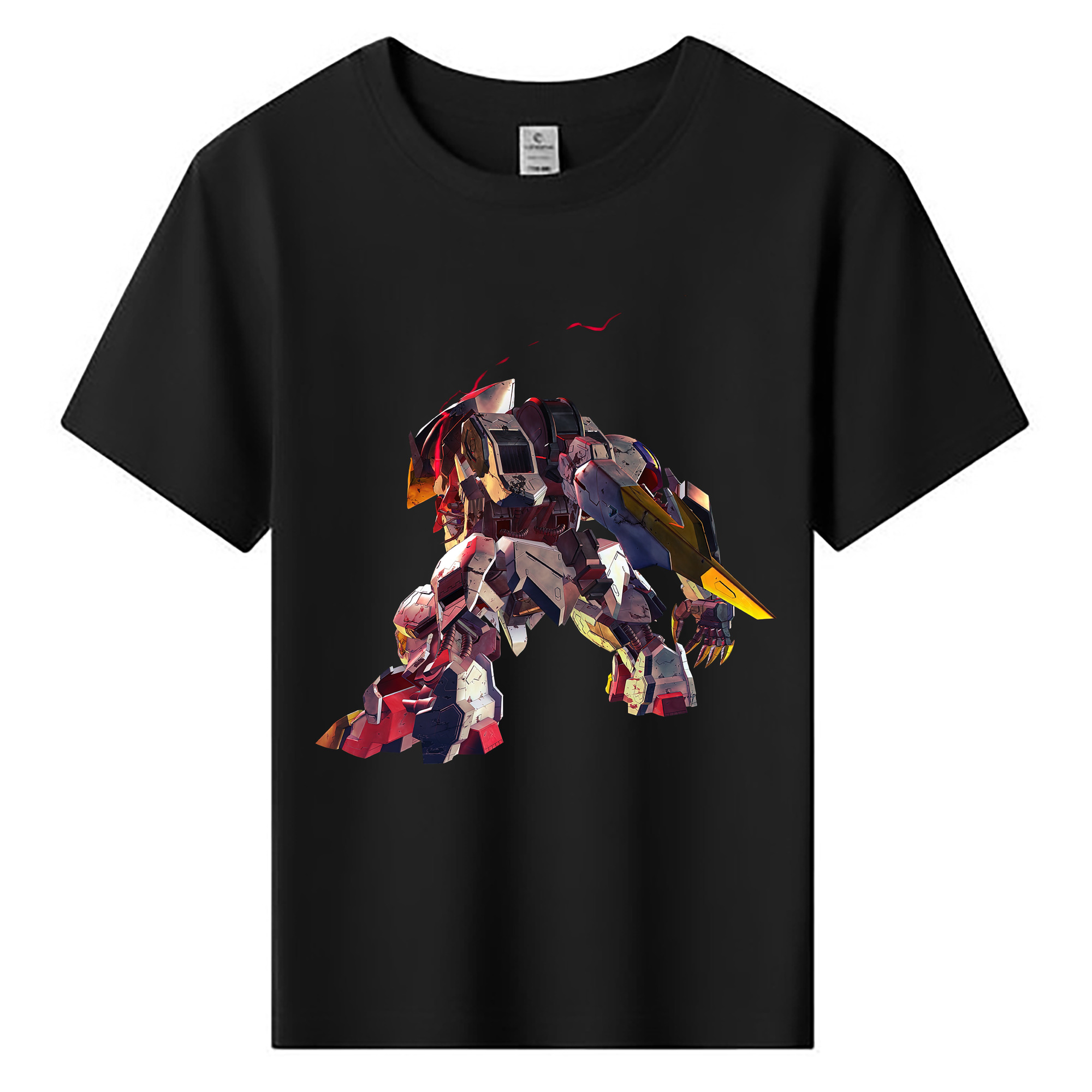 （画像用） 機動戦士ガンダム Mobile Suit Gundam 綿100％キッズTシャツ（フロントプリント）
