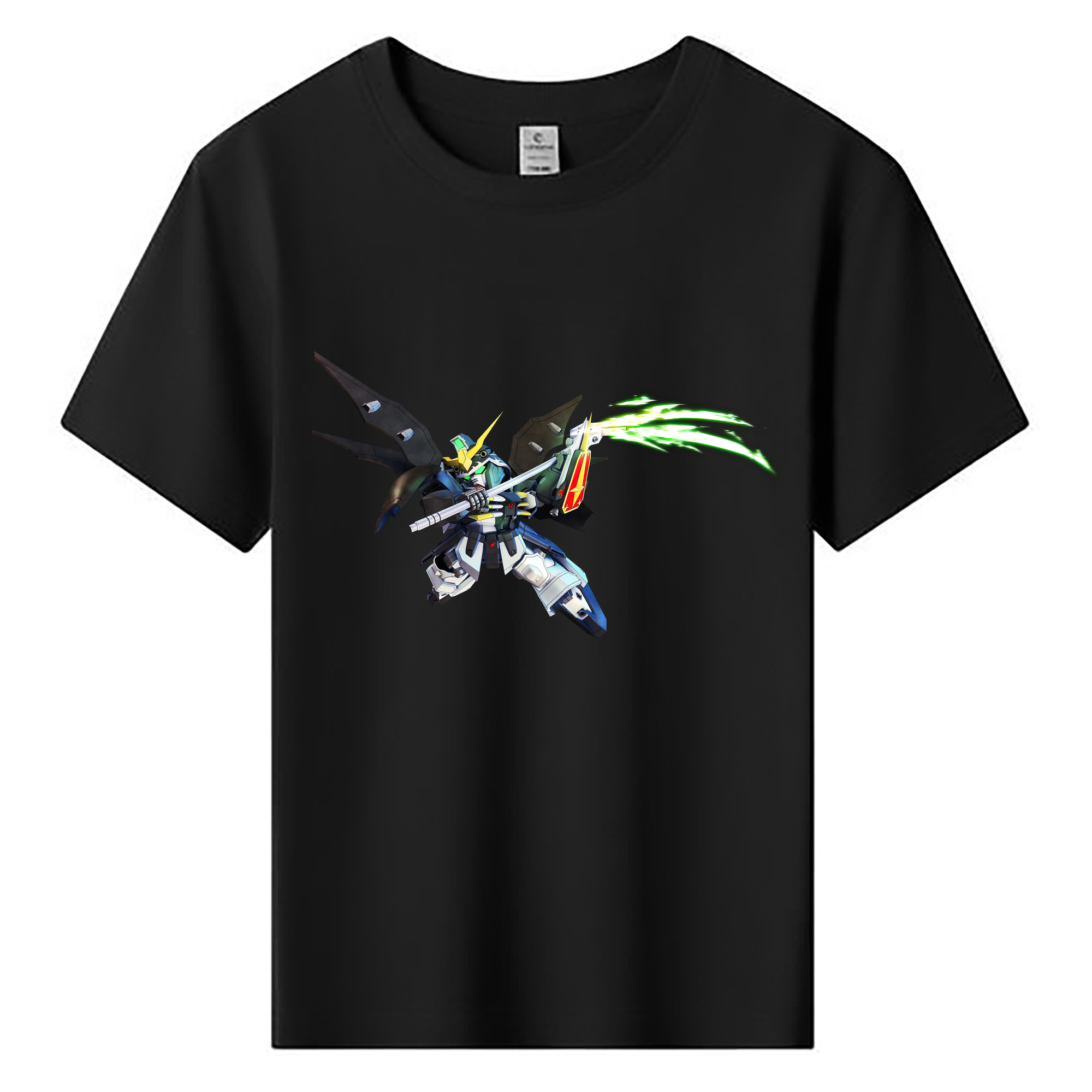 （画像用） 機動戦士ガンダム Mobile Suit Gundam 綿100％キッズTシャツ（フロントプリント）