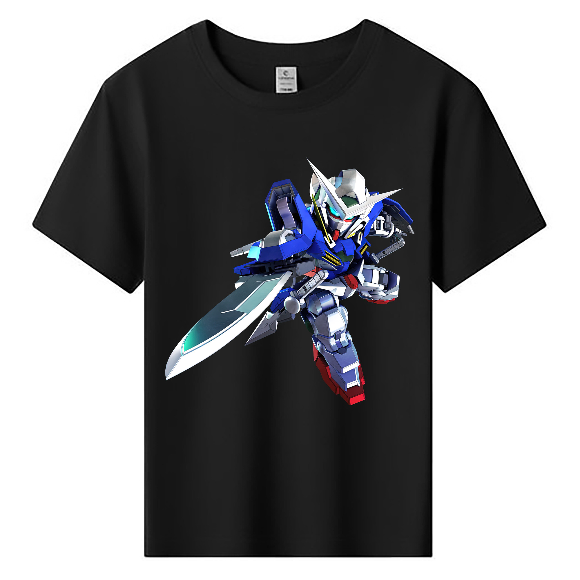 （画像用） 機動戦士ガンダム Mobile Suit Gundam 綿100％キッズTシャツ（フロントプリント）