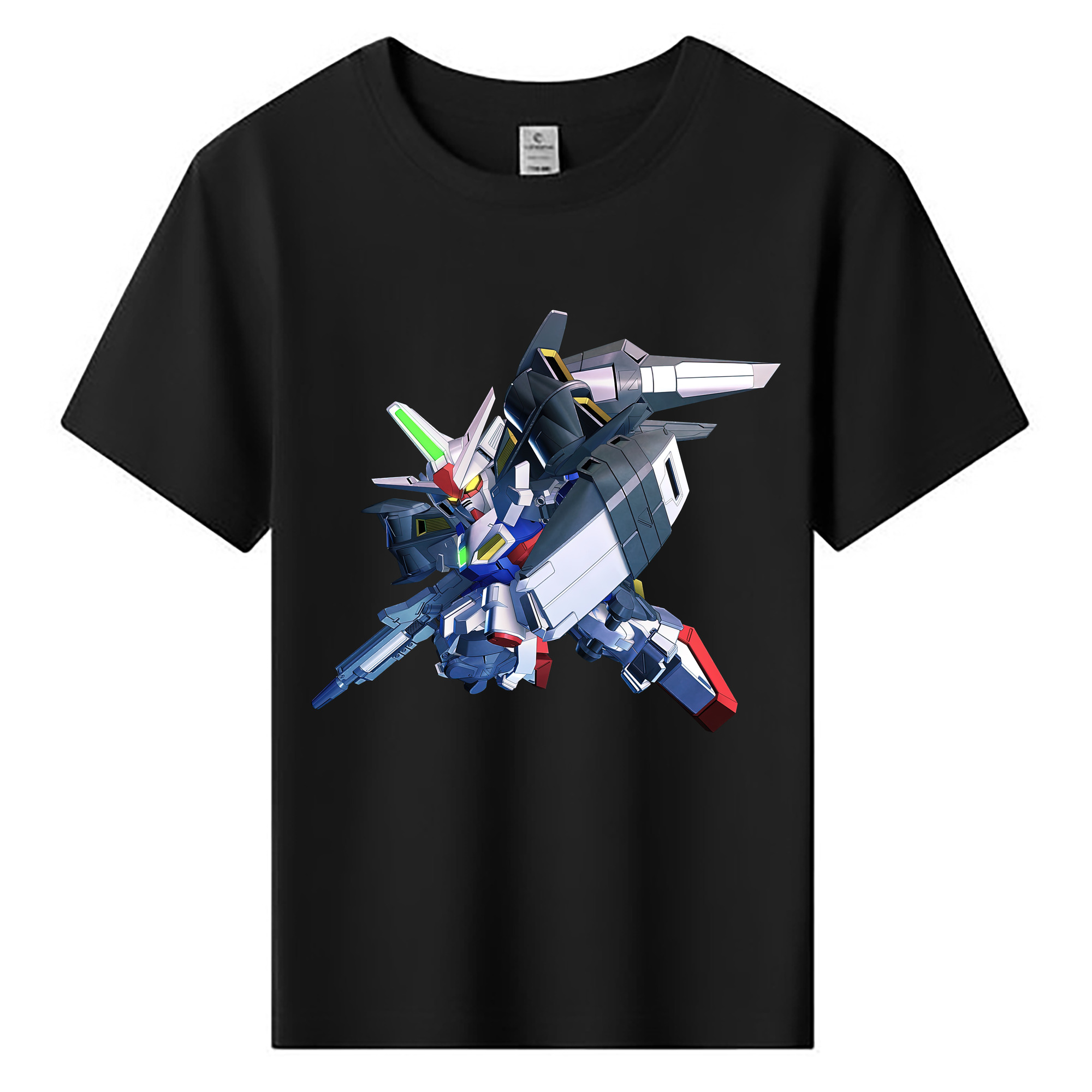 （画像用） 機動戦士ガンダム Mobile Suit Gundam 綿100％キッズTシャツ（フロントプリント）