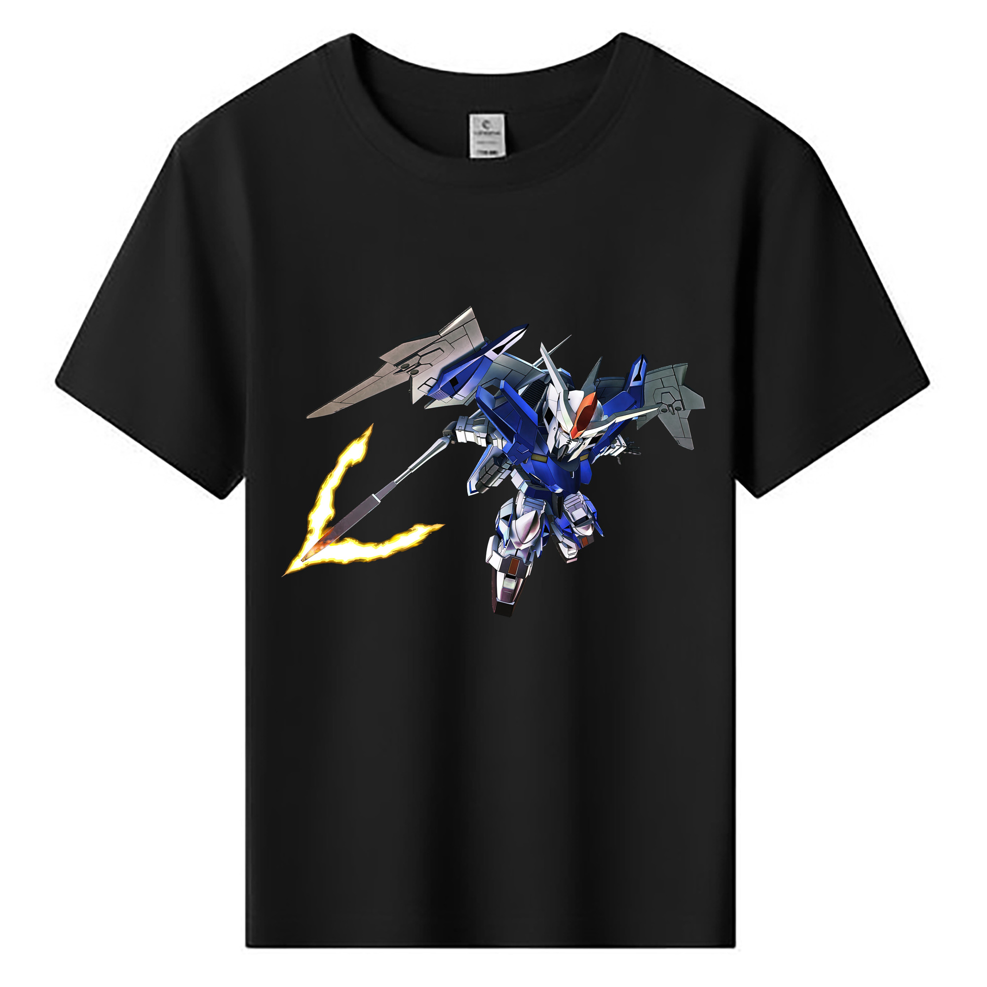 （画像用） 機動戦士ガンダム Mobile Suit Gundam 綿100％キッズTシャツ（フロントプリント）