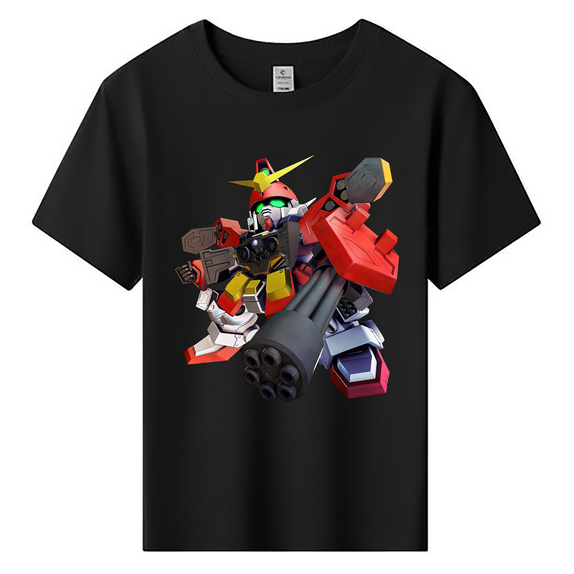 （画像用） 機動戦士ガンダム Mobile Suit Gundam 綿100％キッズTシャツ（フロントプリント）