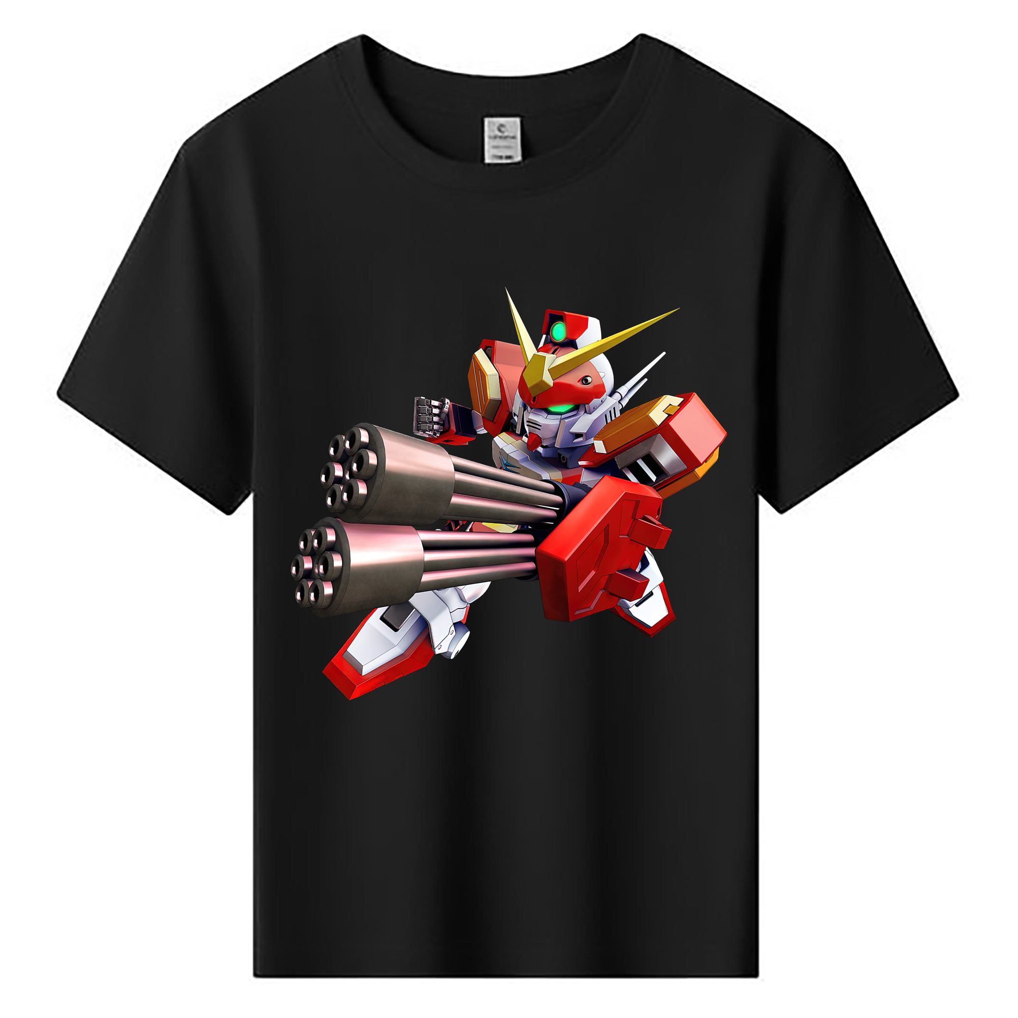（画像用） 機動戦士ガンダム Mobile Suit Gundam 綿100％キッズTシャツ（フロントプリント）
