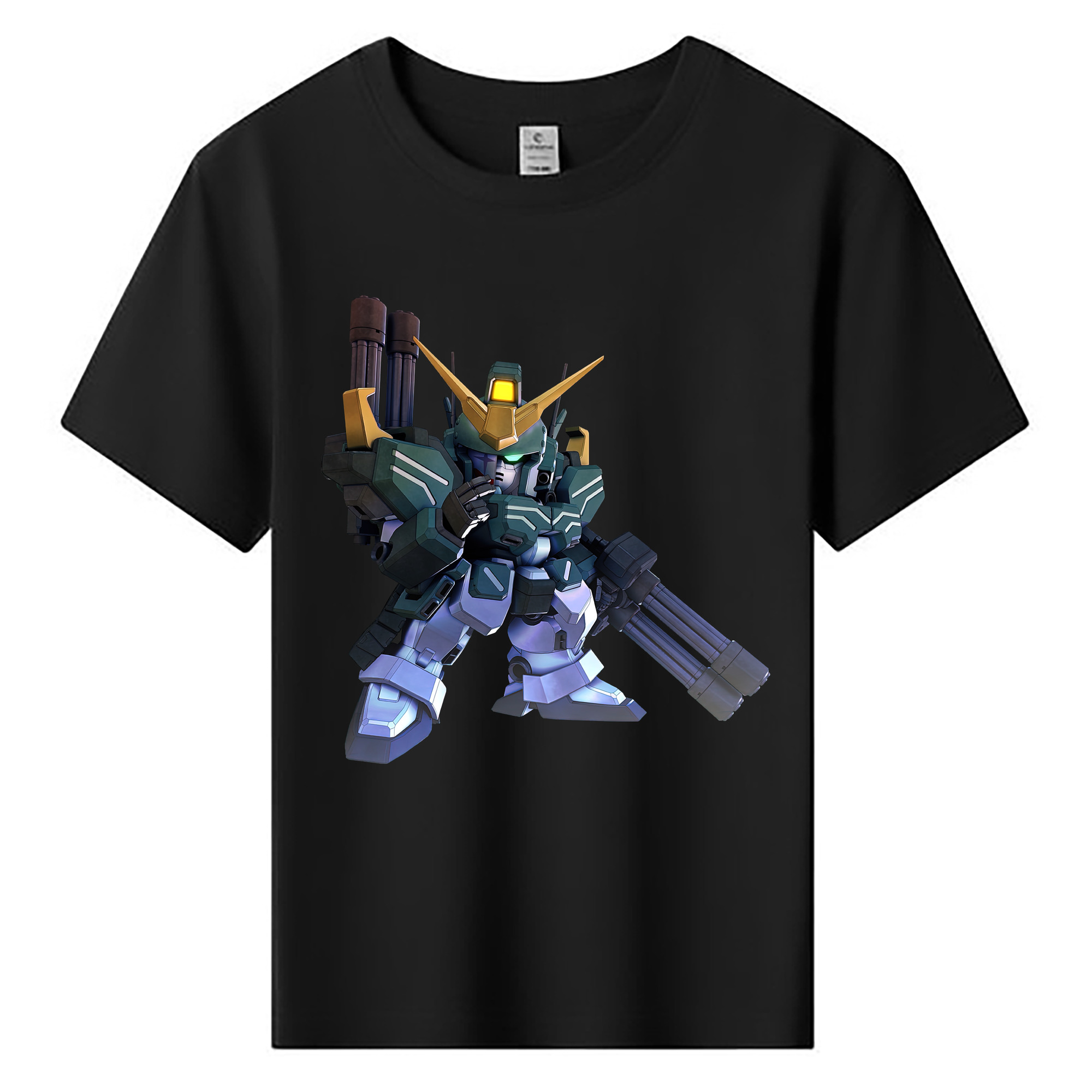 （画像用） 機動戦士ガンダム Mobile Suit Gundam 綿100％キッズTシャツ（フロントプリント）