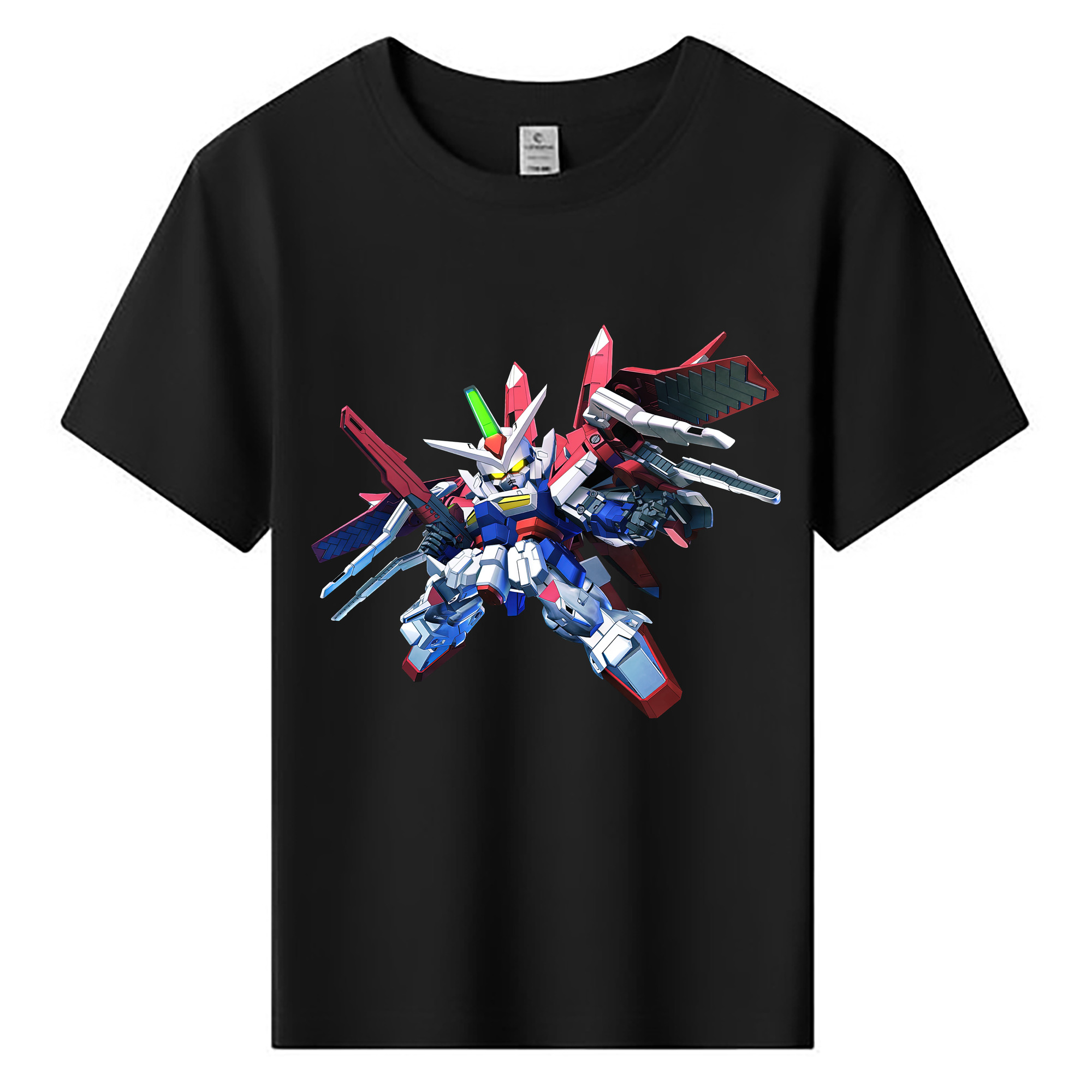（画像用） 機動戦士ガンダム Mobile Suit Gundam 綿100％キッズTシャツ（フロントプリント）