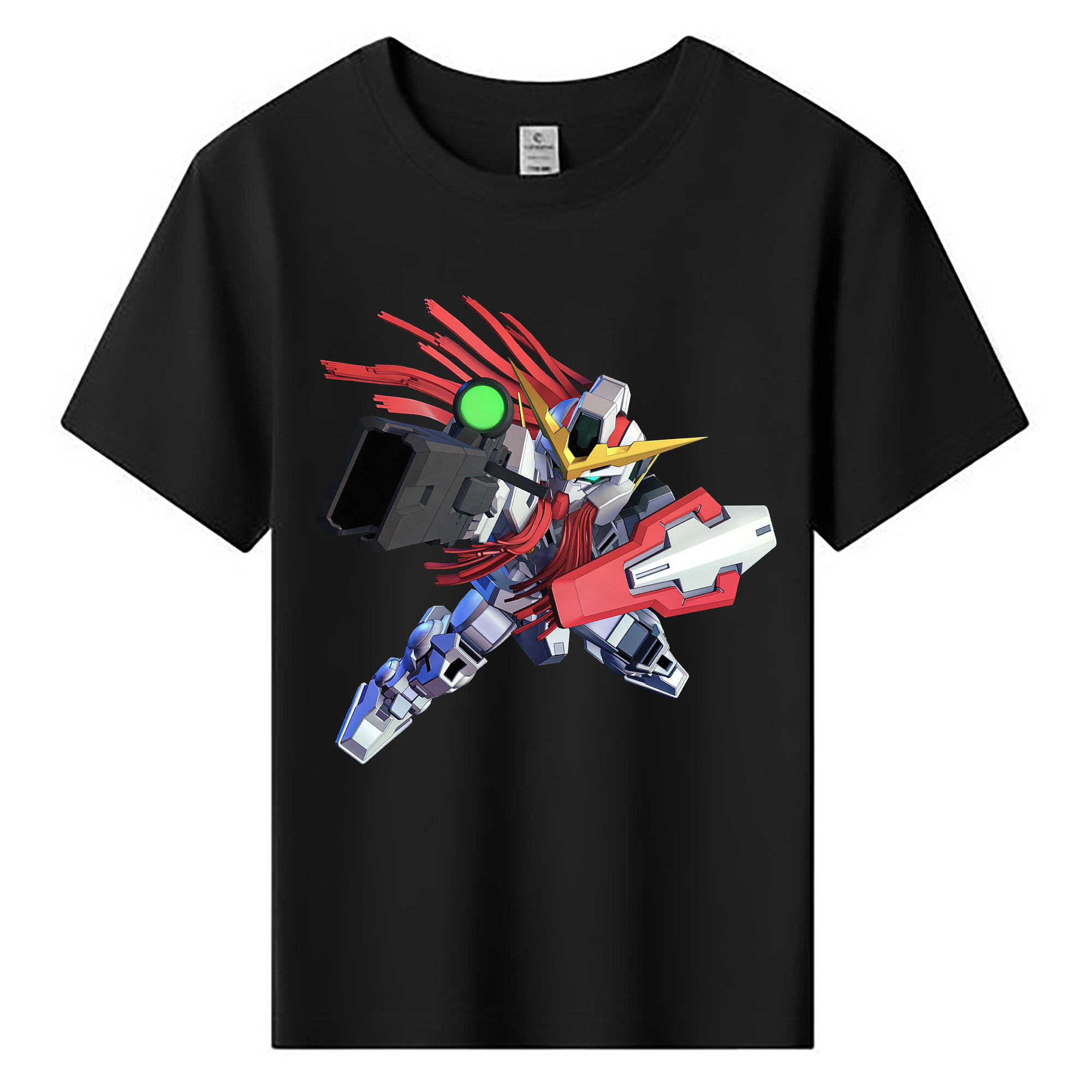 （画像用） 機動戦士ガンダム Mobile Suit Gundam 綿100％キッズTシャツ（フロントプリント）