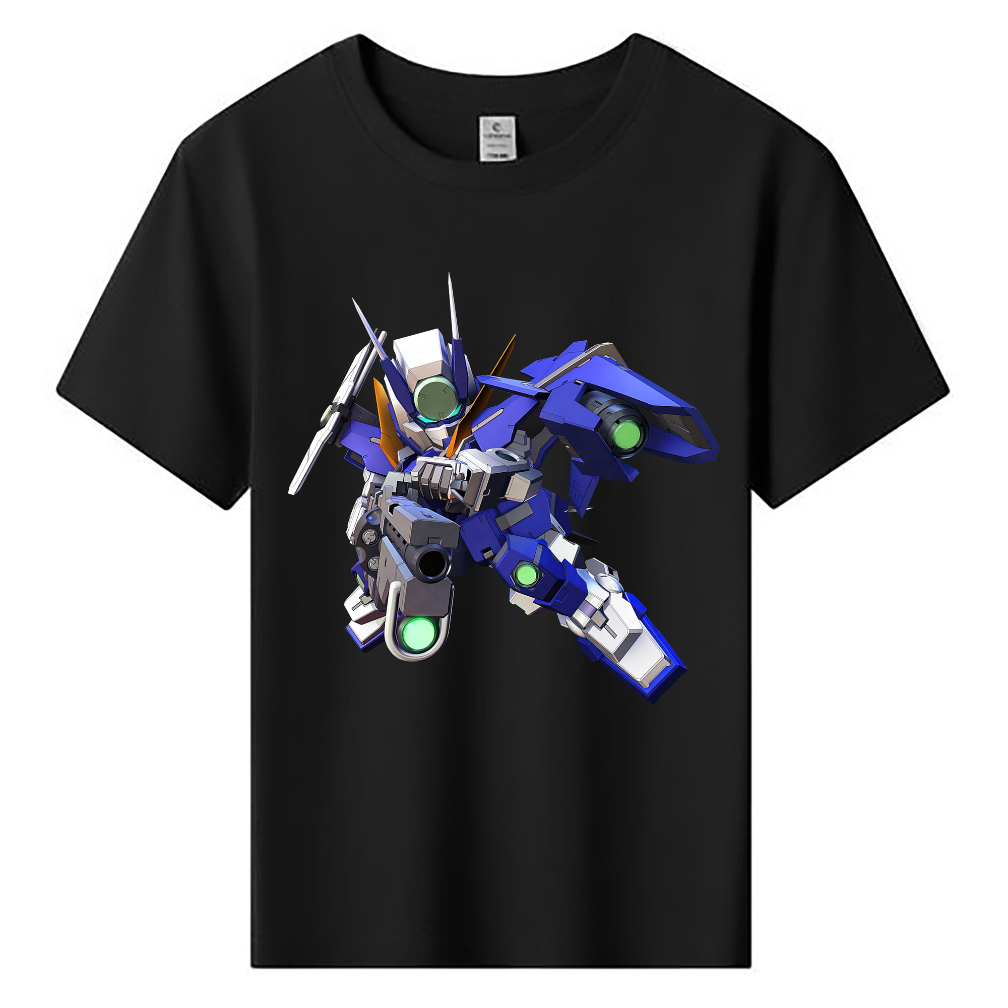 （画像用） 機動戦士ガンダム Mobile Suit Gundam 綿100％キッズTシャツ（フロントプリント）