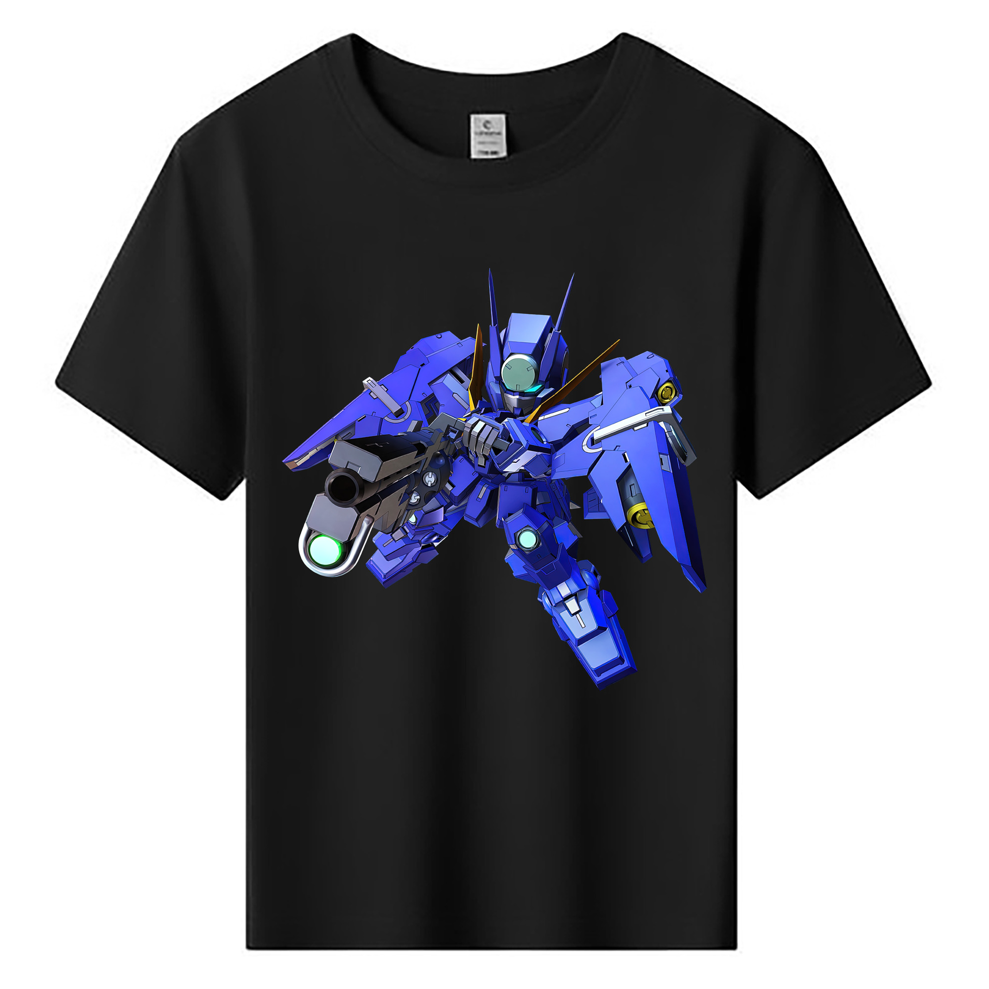 （画像用） 機動戦士ガンダム Mobile Suit Gundam 綿100％キッズTシャツ（フロントプリント）