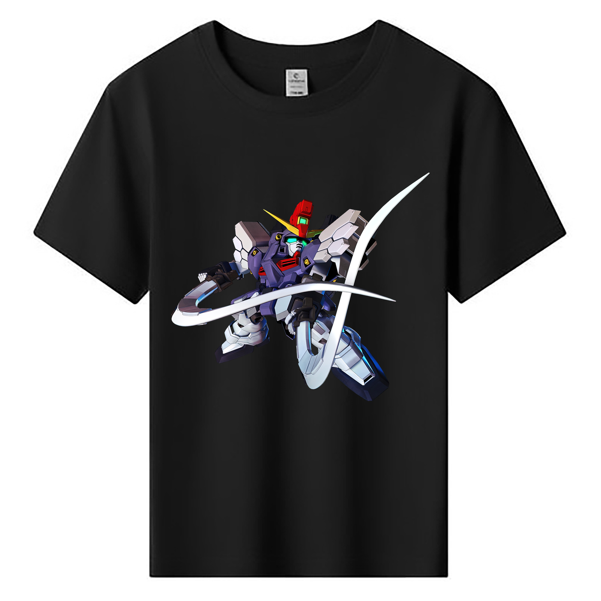 （画像用） 機動戦士ガンダム Mobile Suit Gundam 綿100％キッズTシャツ（フロントプリント）