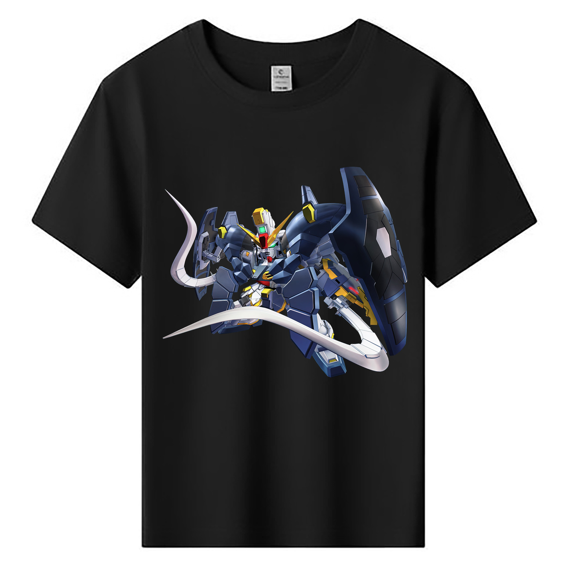 （画像用） 機動戦士ガンダム Mobile Suit Gundam 綿100％キッズTシャツ（フロントプリント）