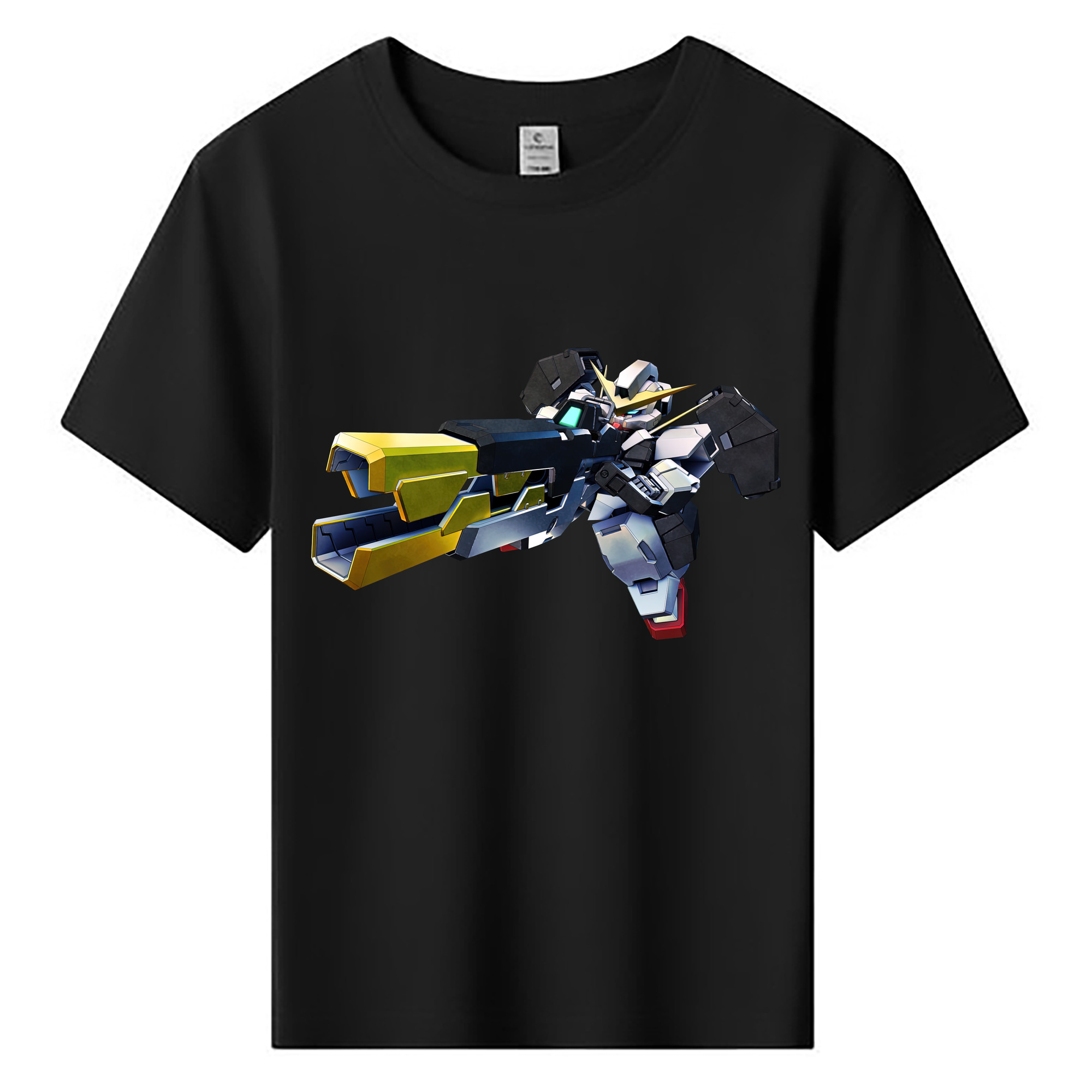（画像用） 機動戦士ガンダム Mobile Suit Gundam 綿100％キッズTシャツ（フロントプリント）