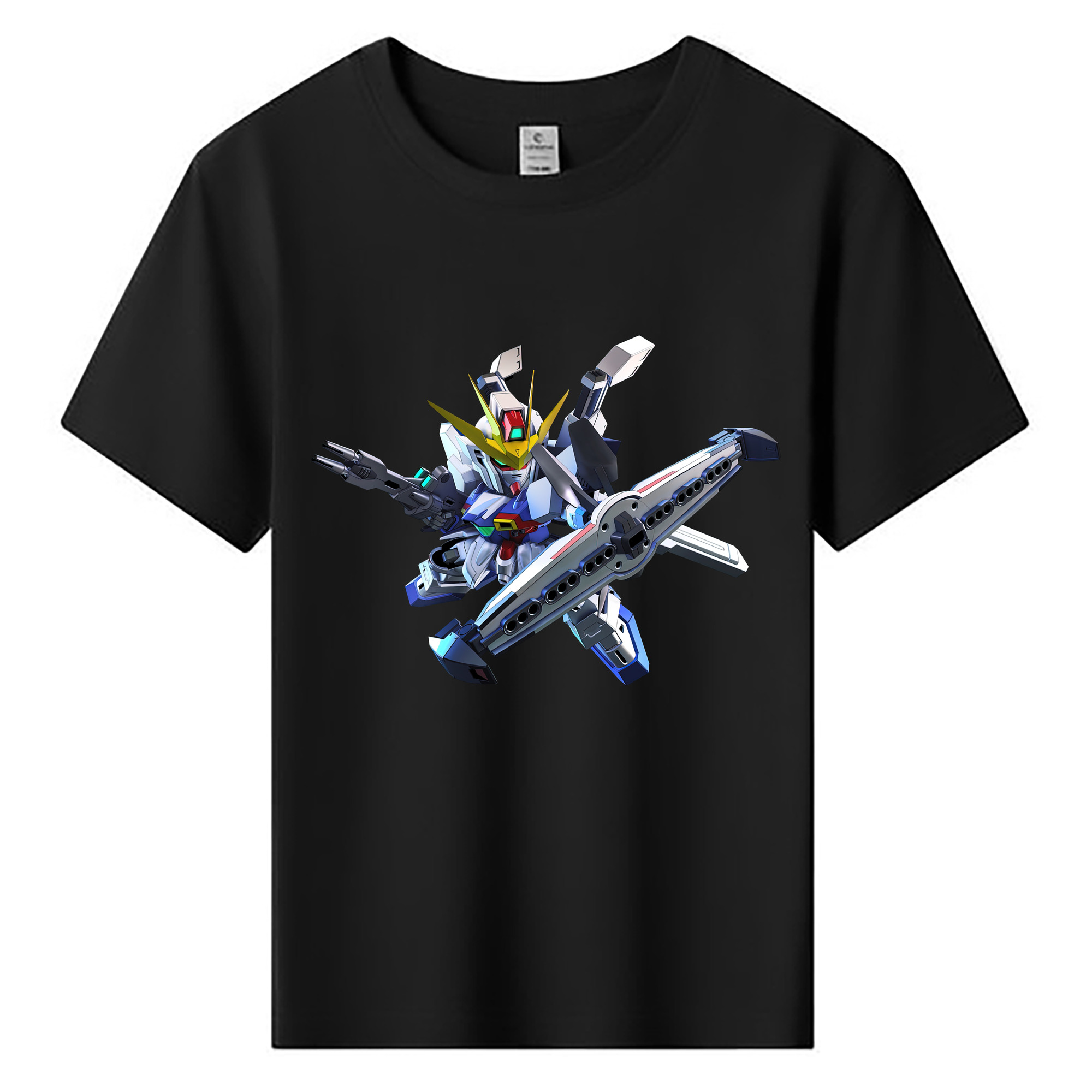 （画像用） 機動戦士ガンダム Mobile Suit Gundam 綿100％キッズTシャツ（フロントプリント）
