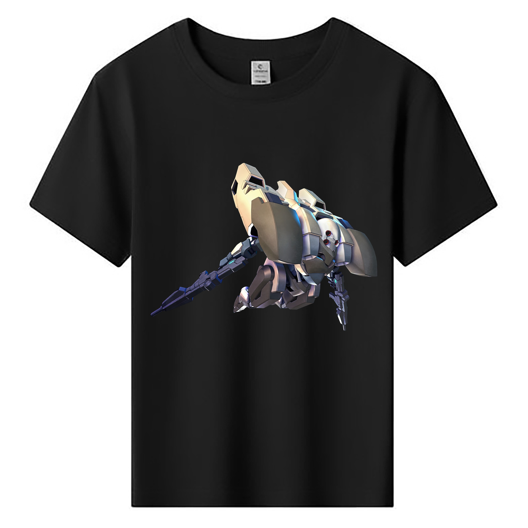 （画像用） 機動戦士ガンダム Mobile Suit Gundam 綿100％キッズTシャツ（フロントプリント）