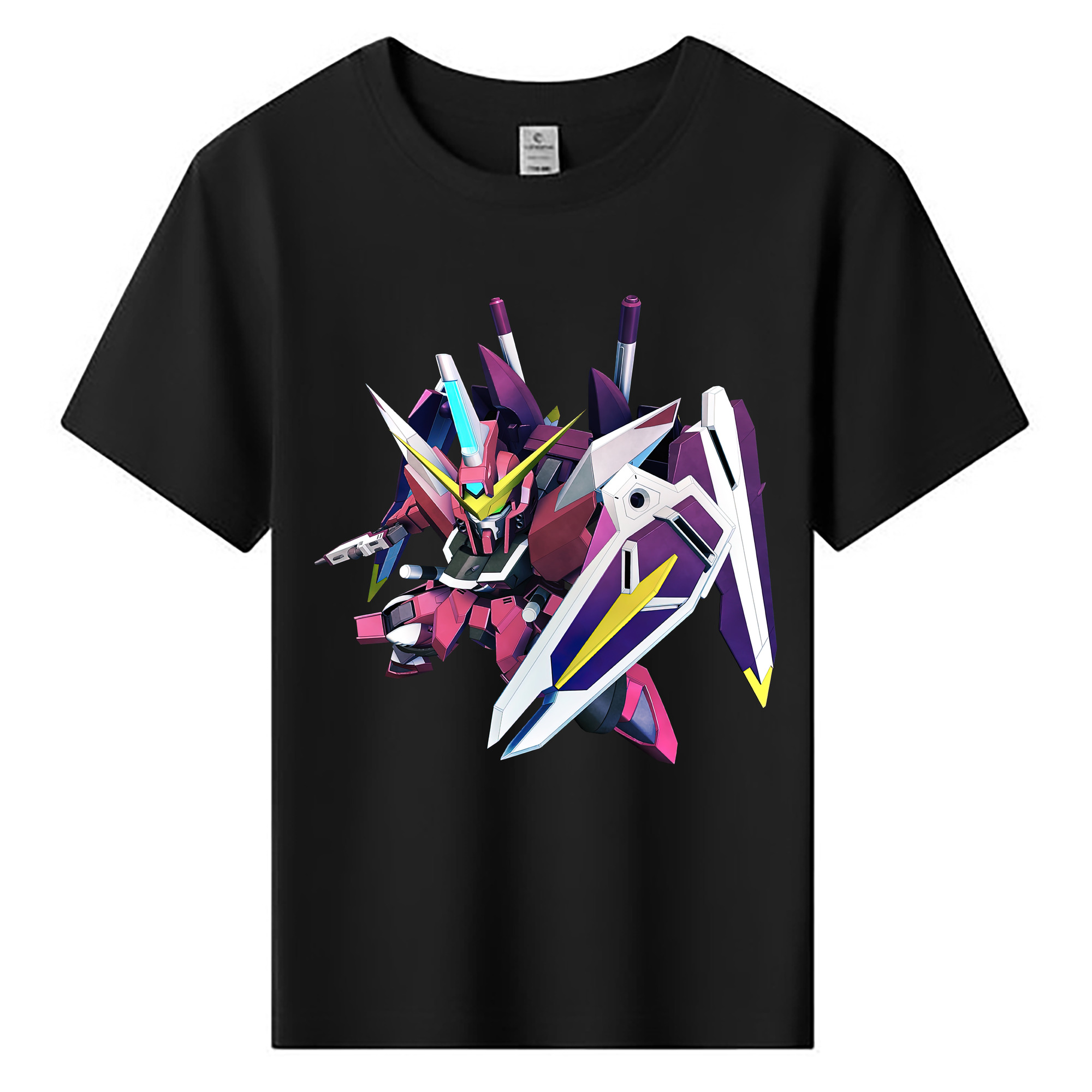 （画像用） 機動戦士ガンダム Mobile Suit Gundam 綿100％キッズTシャツ（フロントプリント）