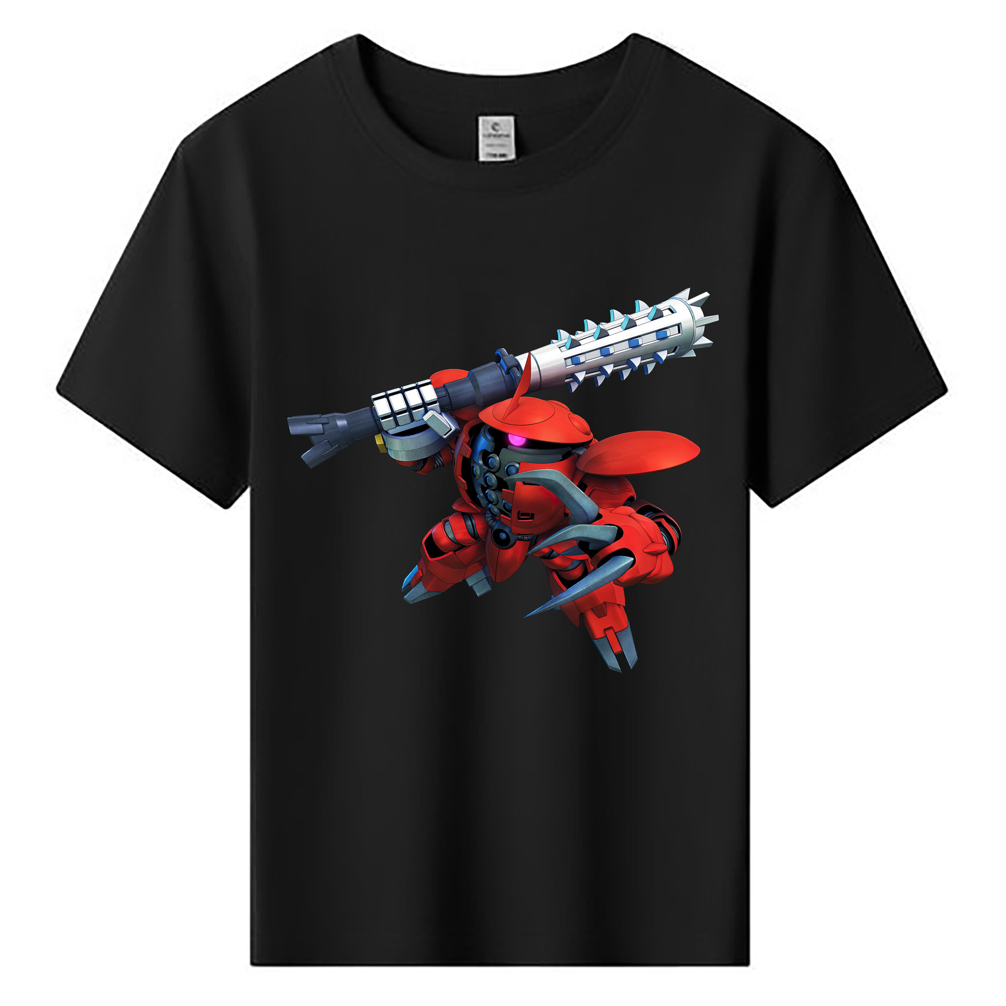 （画像用） 機動戦士ガンダム Mobile Suit Gundam 綿100％キッズTシャツ（フロントプリント）