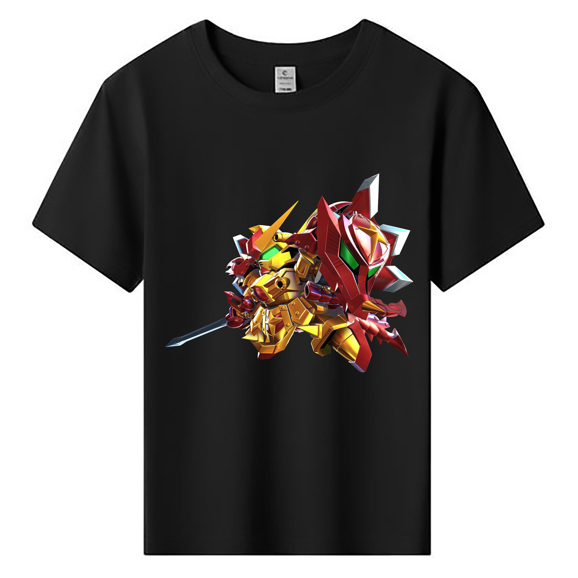 （画像用） 機動戦士ガンダム Mobile Suit Gundam 綿100％キッズTシャツ（フロントプリント）