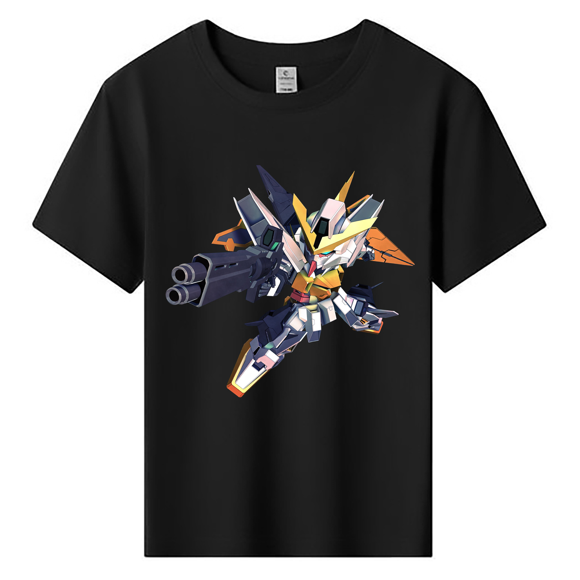 （画像用） 機動戦士ガンダム Mobile Suit Gundam 綿100％キッズTシャツ（フロントプリント）