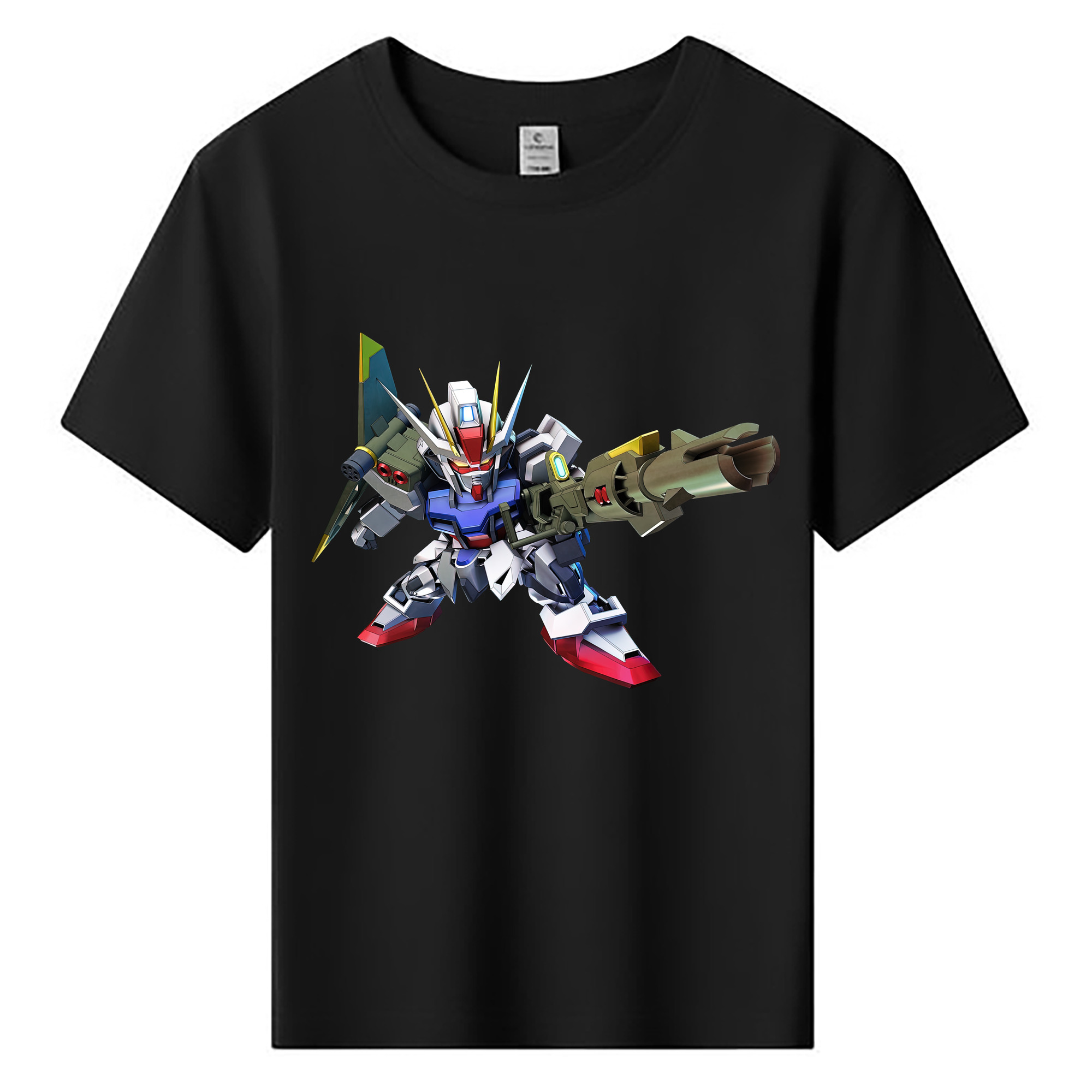 （画像用） 機動戦士ガンダム Mobile Suit Gundam 綿100％キッズTシャツ（フロントプリント）