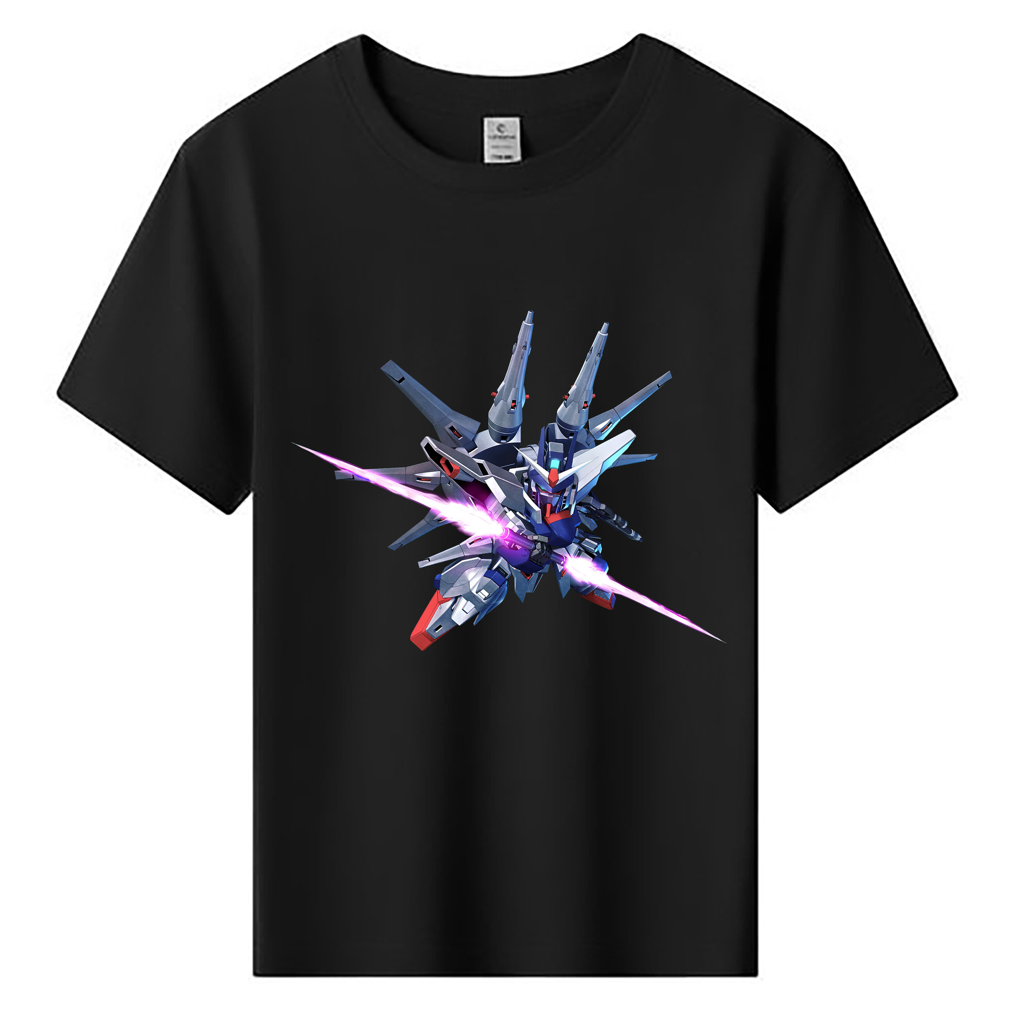 （画像用） 機動戦士ガンダム Mobile Suit Gundam 綿100％キッズTシャツ（フロントプリント）