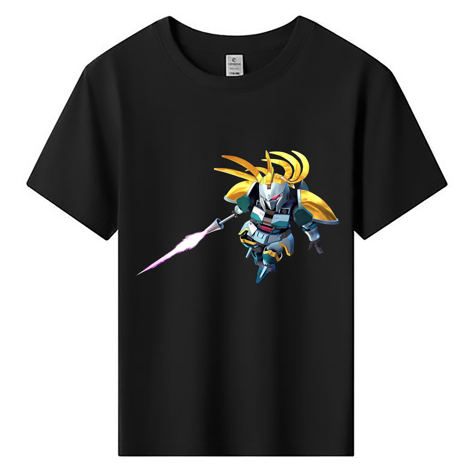 （画像用） 機動戦士ガンダム Mobile Suit Gundam 綿100％キッズTシャツ（フロントプリント）