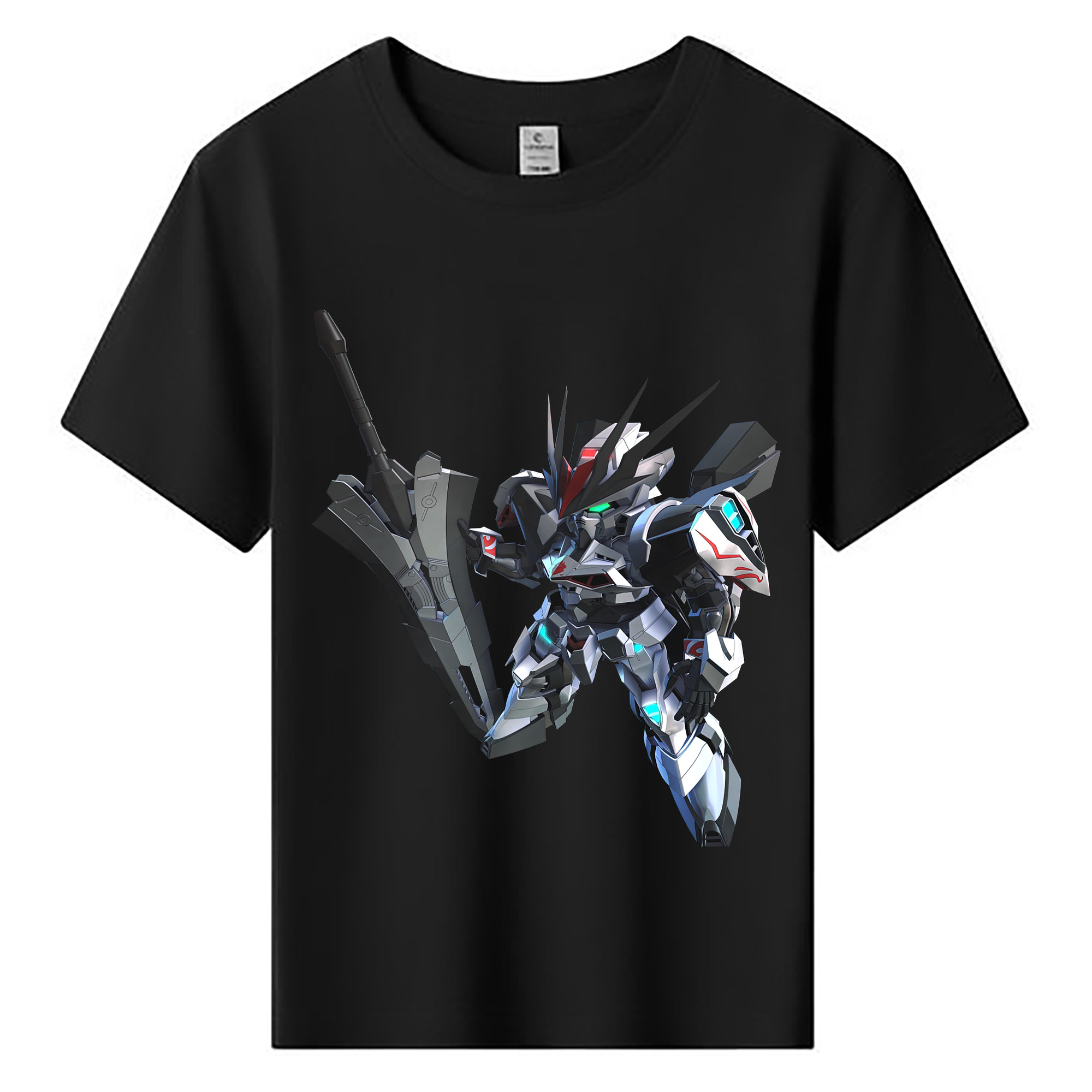 （画像用） 機動戦士ガンダム Mobile Suit Gundam 綿100％キッズTシャツ（フロントプリント）