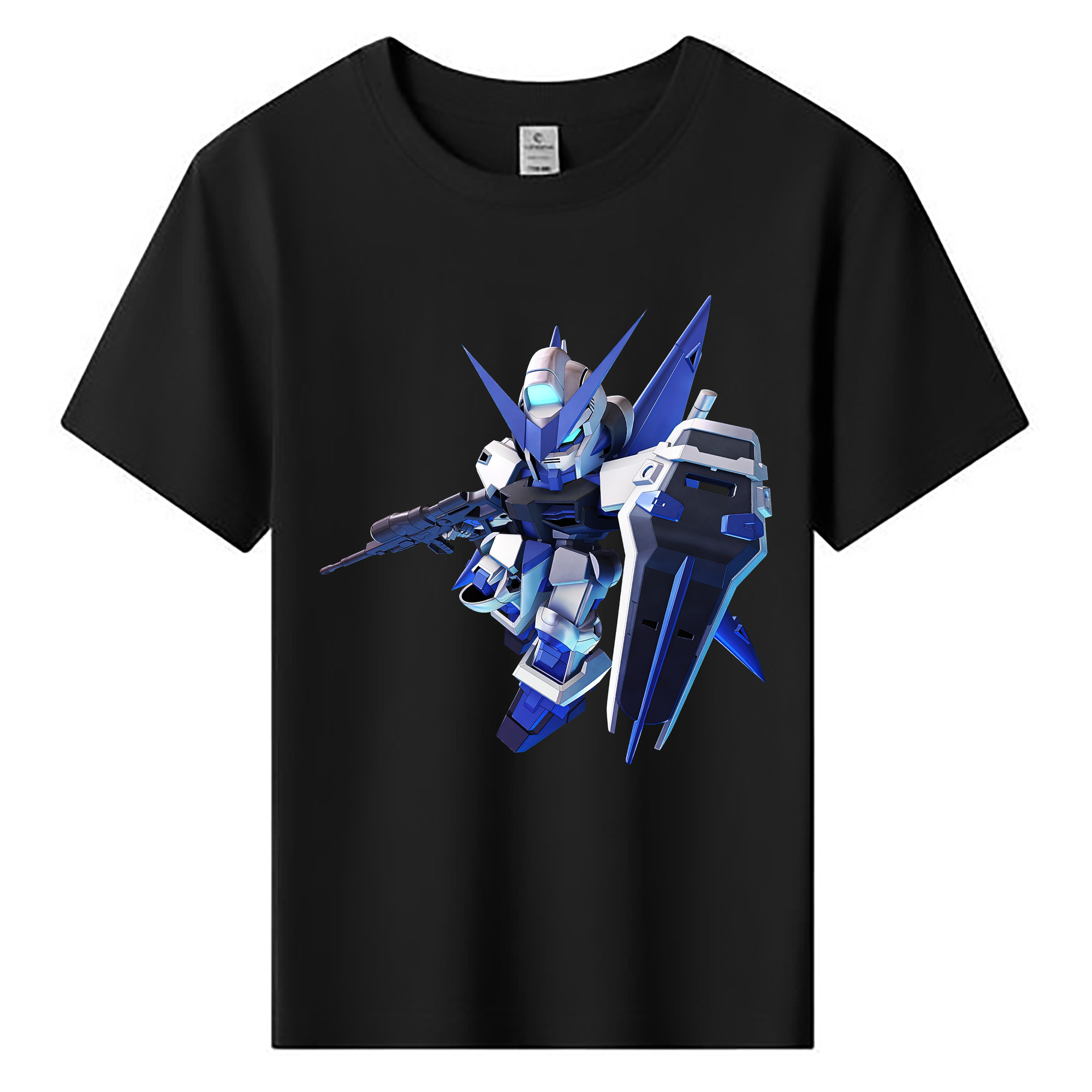 （画像用） 機動戦士ガンダム Mobile Suit Gundam 綿100％キッズTシャツ（フロントプリント）