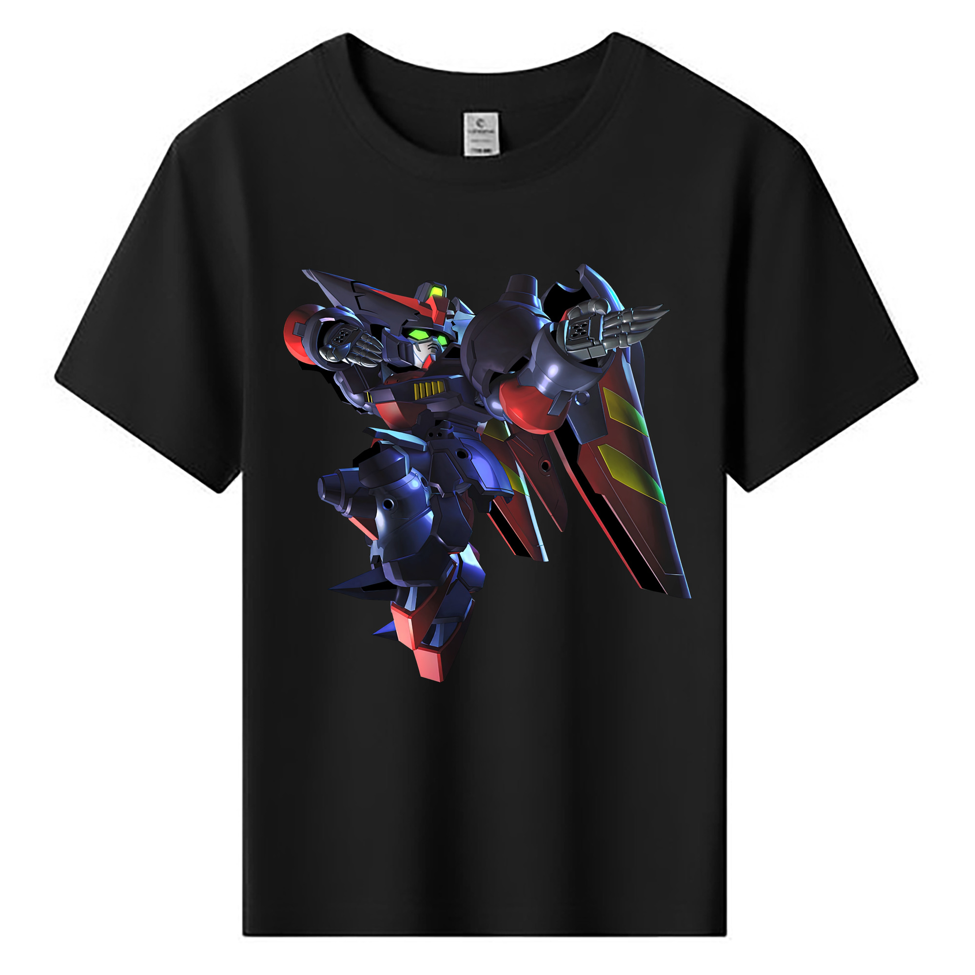 （画像用） 機動戦士ガンダム Mobile Suit Gundam 綿100％キッズTシャツ（フロントプリント）
