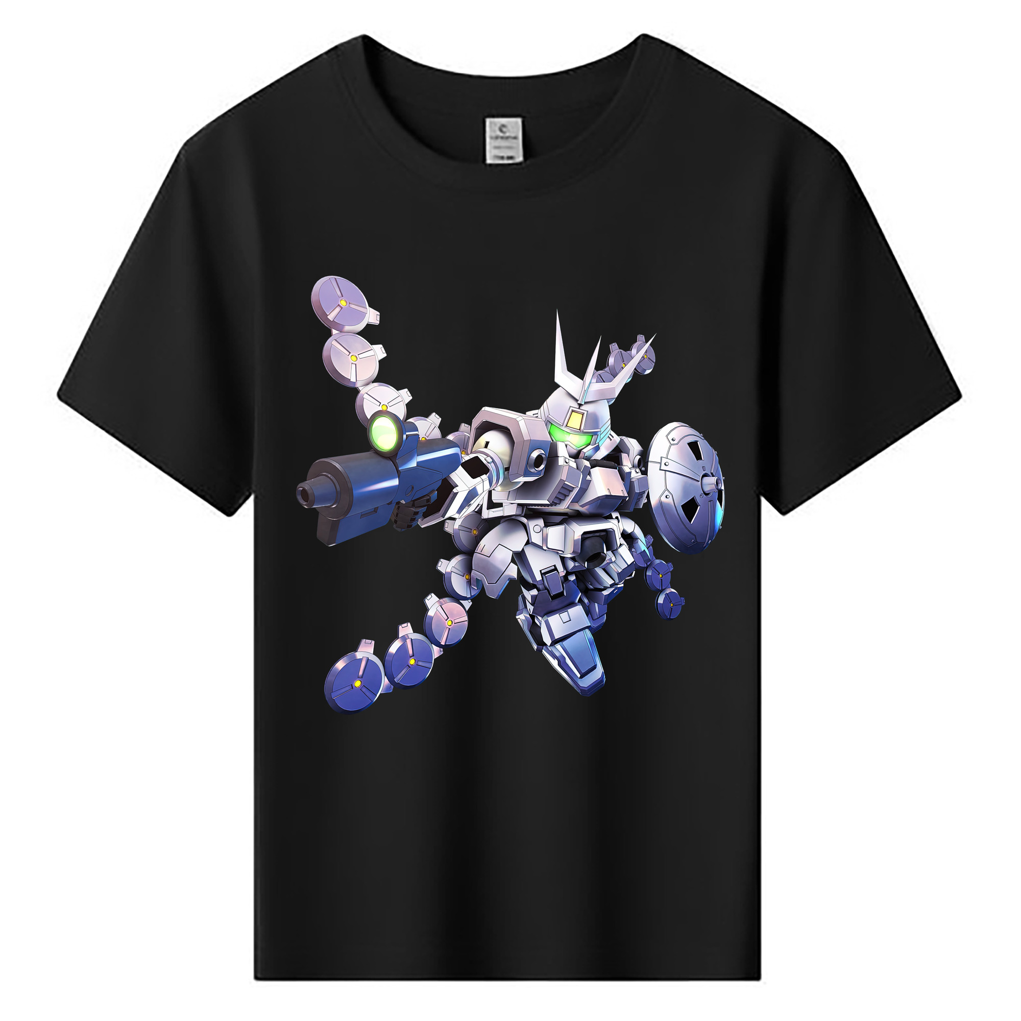 （画像用） 機動戦士ガンダム Mobile Suit Gundam 綿100％キッズTシャツ（フロントプリント）