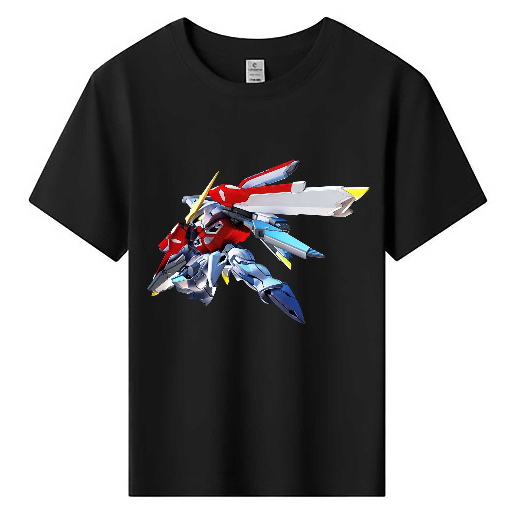 （画像用） 機動戦士ガンダム Mobile Suit Gundam 綿100％キッズTシャツ（フロントプリント）