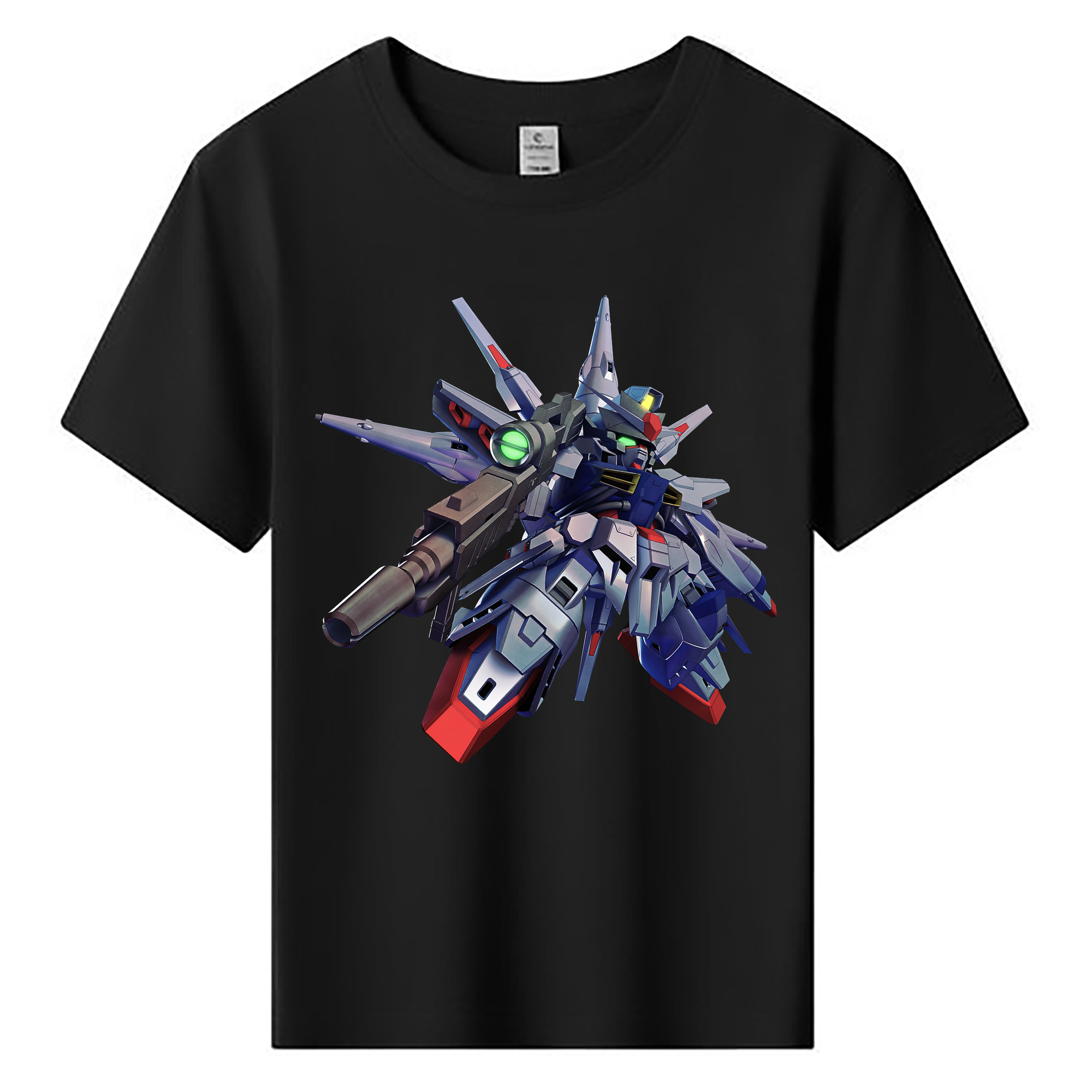 （画像用） 機動戦士ガンダム Mobile Suit Gundam 綿100％キッズTシャツ（フロントプリント）