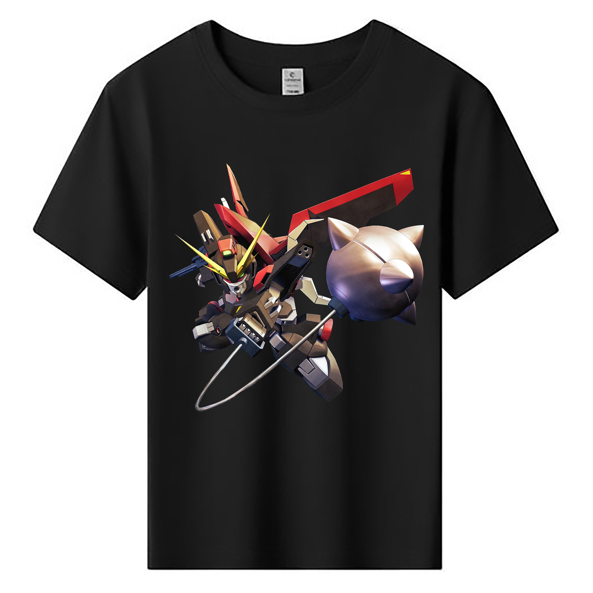 （画像用） 機動戦士ガンダム Mobile Suit Gundam 綿100％キッズTシャツ（フロントプリント）