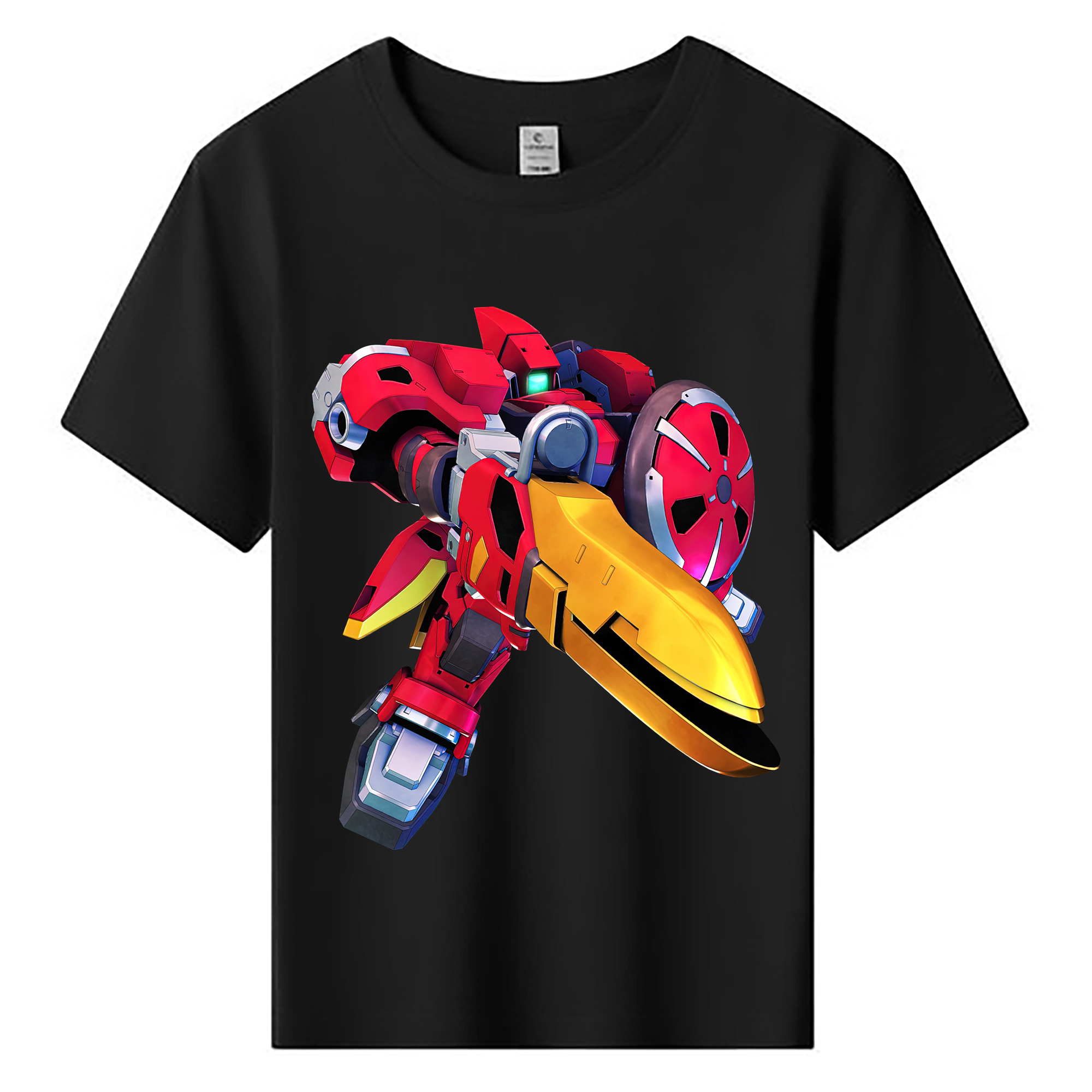 （画像用） 機動戦士ガンダム Mobile Suit Gundam 綿100％キッズTシャツ（フロントプリント）