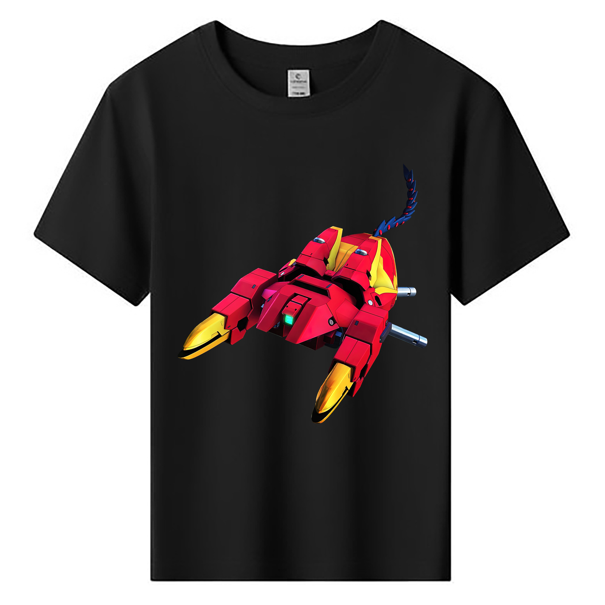 （画像用） 機動戦士ガンダム Mobile Suit Gundam 綿100％キッズTシャツ（フロントプリント）