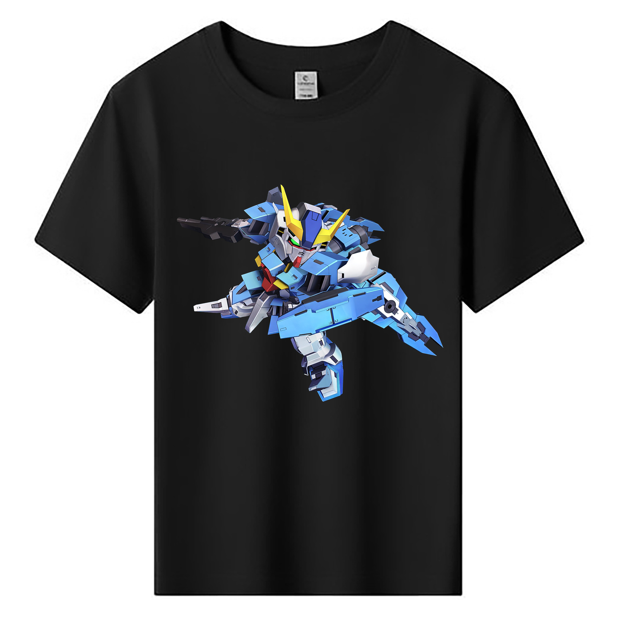（画像用） 機動戦士ガンダム Mobile Suit Gundam 綿100％キッズTシャツ（フロントプリント）