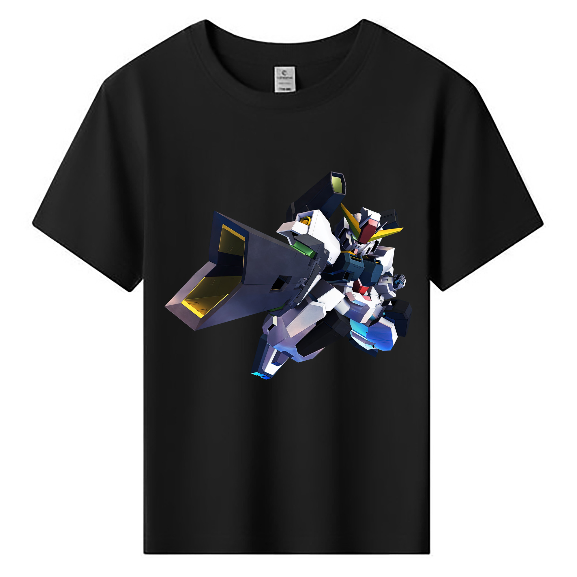 （画像用） 機動戦士ガンダム Mobile Suit Gundam 綿100％キッズTシャツ（フロントプリント）