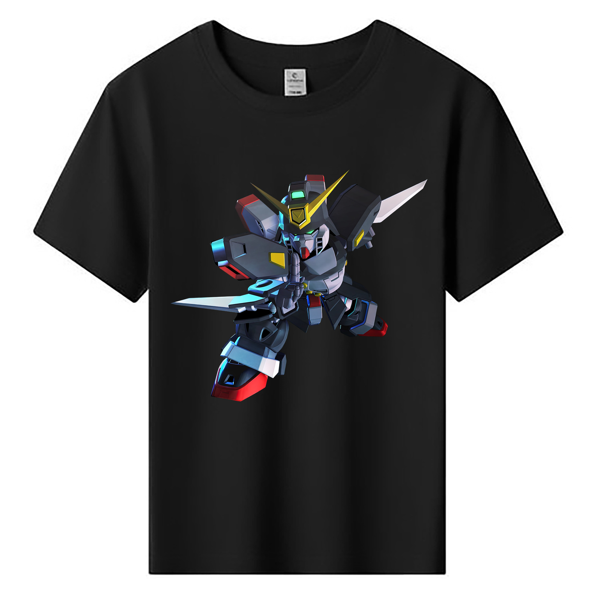 （画像用） 機動戦士ガンダム Mobile Suit Gundam 綿100％キッズTシャツ（フロントプリント）