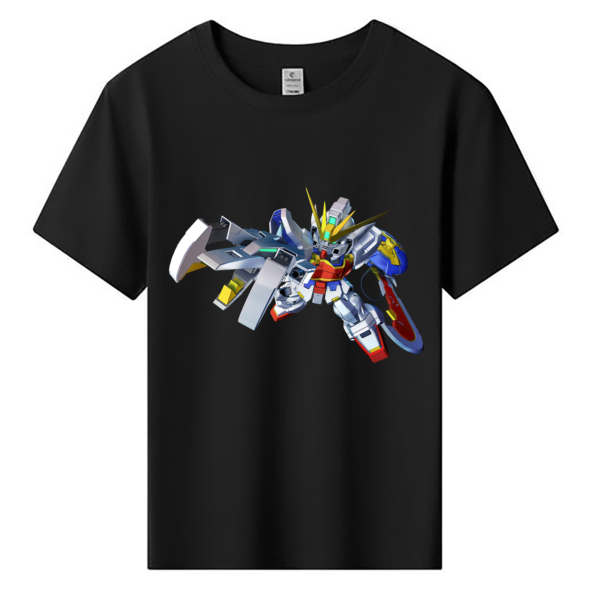 （画像用） 機動戦士ガンダム Mobile Suit Gundam 綿100％キッズTシャツ（フロントプリント）
