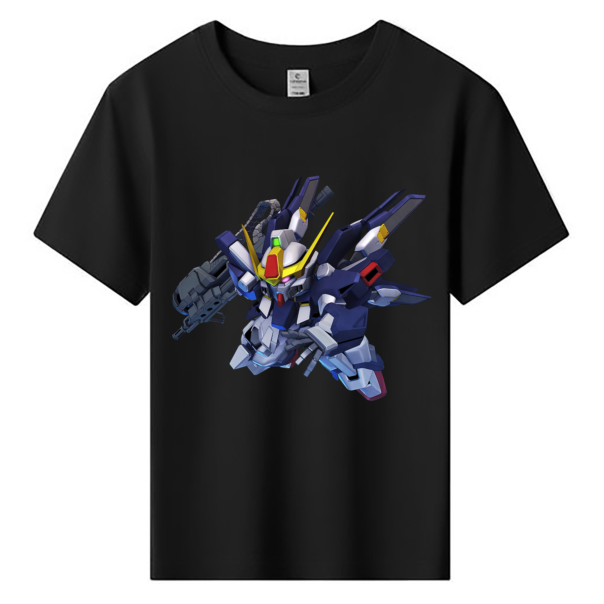 （画像用） 機動戦士ガンダム Mobile Suit Gundam 綿100％キッズTシャツ（フロントプリント）