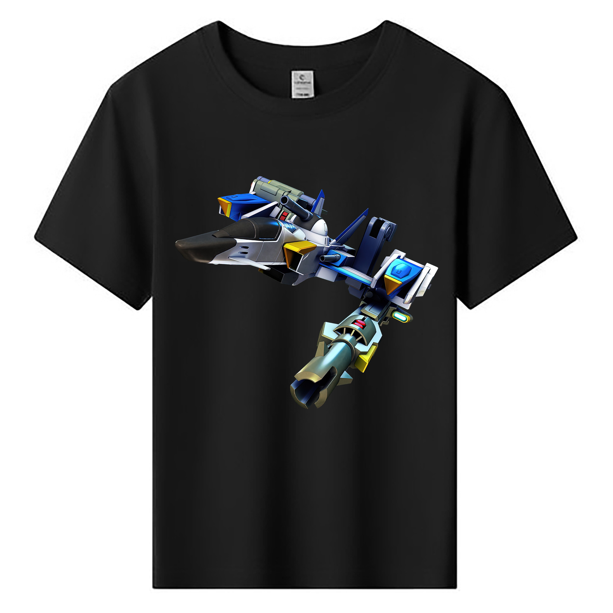 （画像用） 機動戦士ガンダム Mobile Suit Gundam 綿100％キッズTシャツ（フロントプリント）