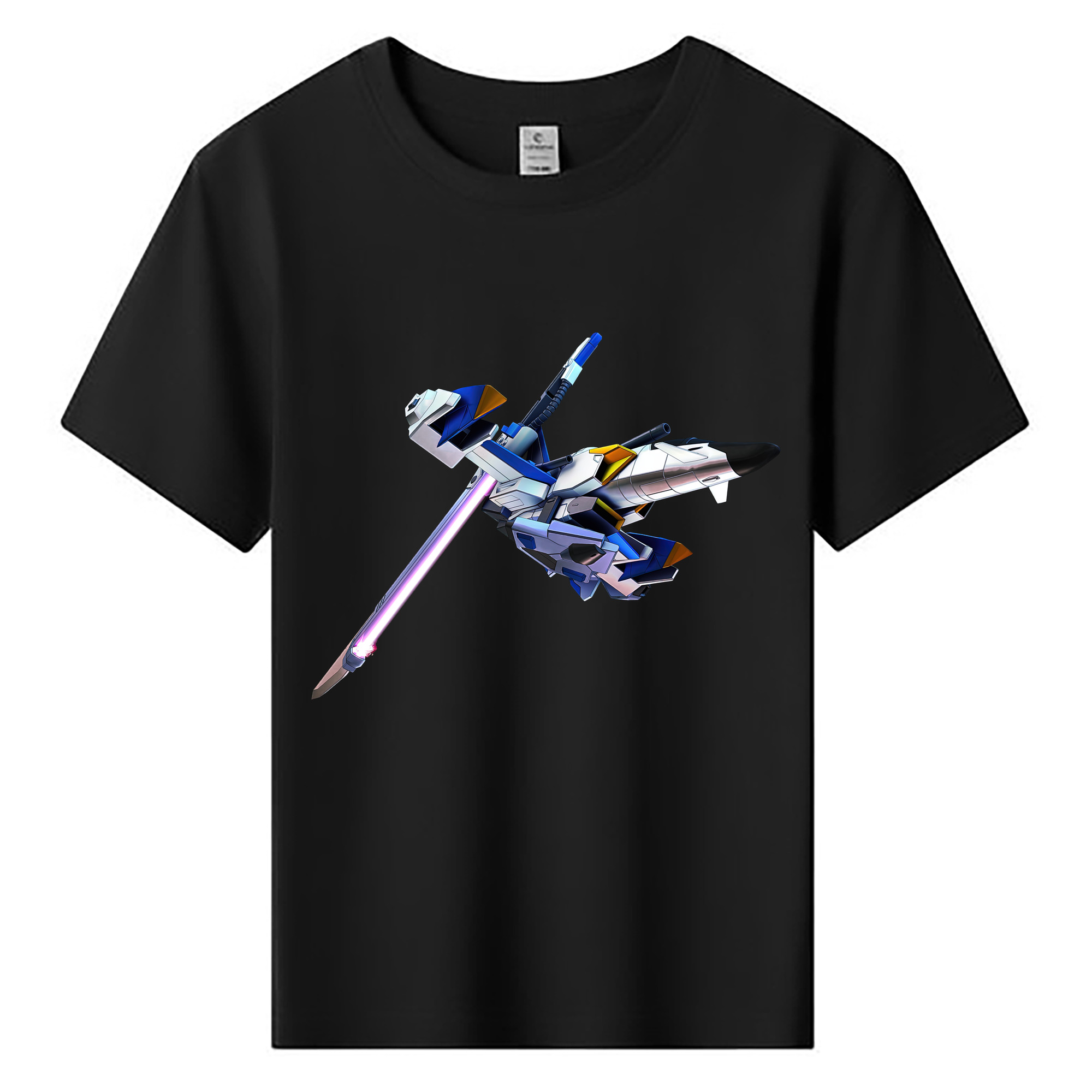 （画像用） 機動戦士ガンダム Mobile Suit Gundam 綿100％キッズTシャツ（フロントプリント）