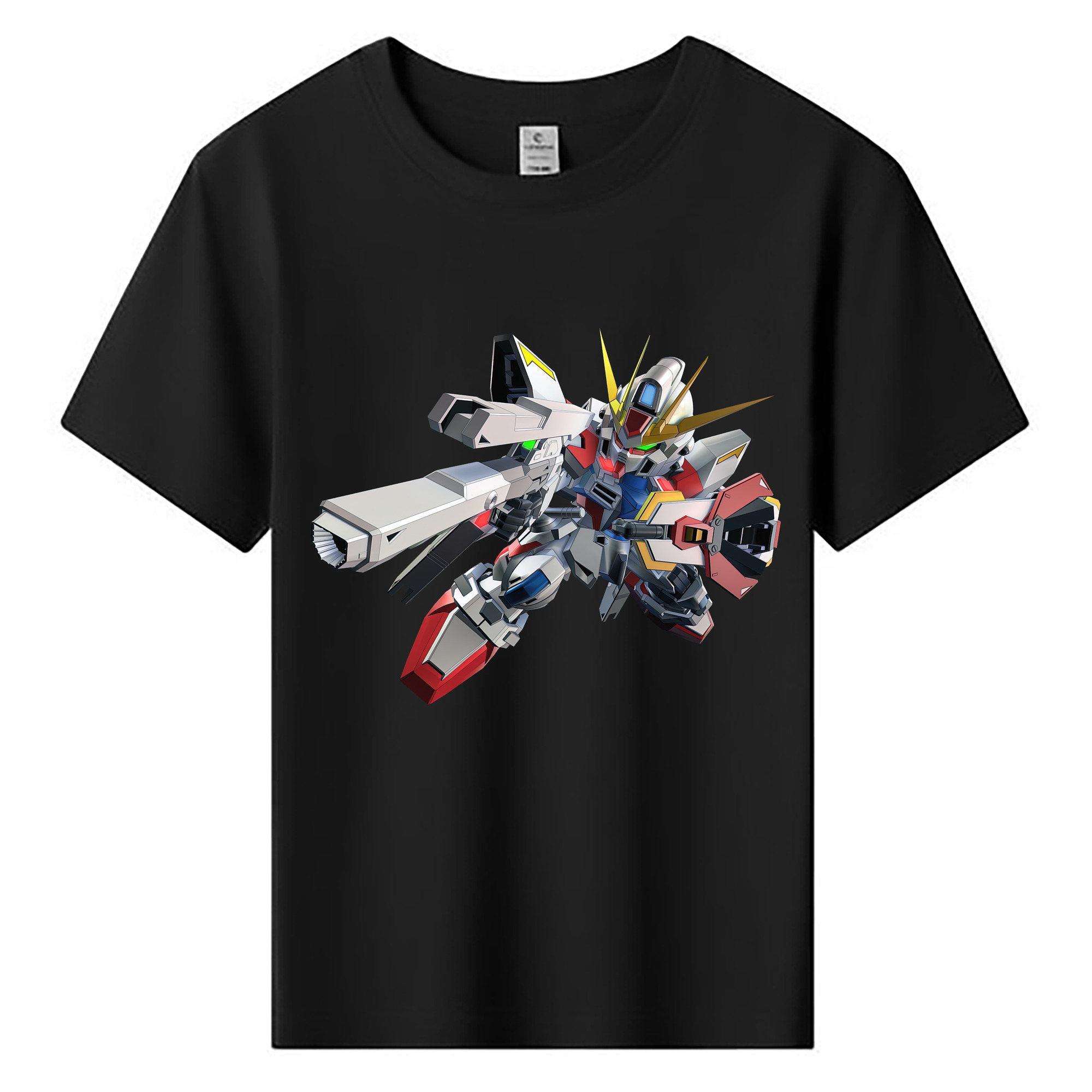 （画像用） 機動戦士ガンダム Mobile Suit Gundam 綿100％キッズTシャツ（フロントプリント）