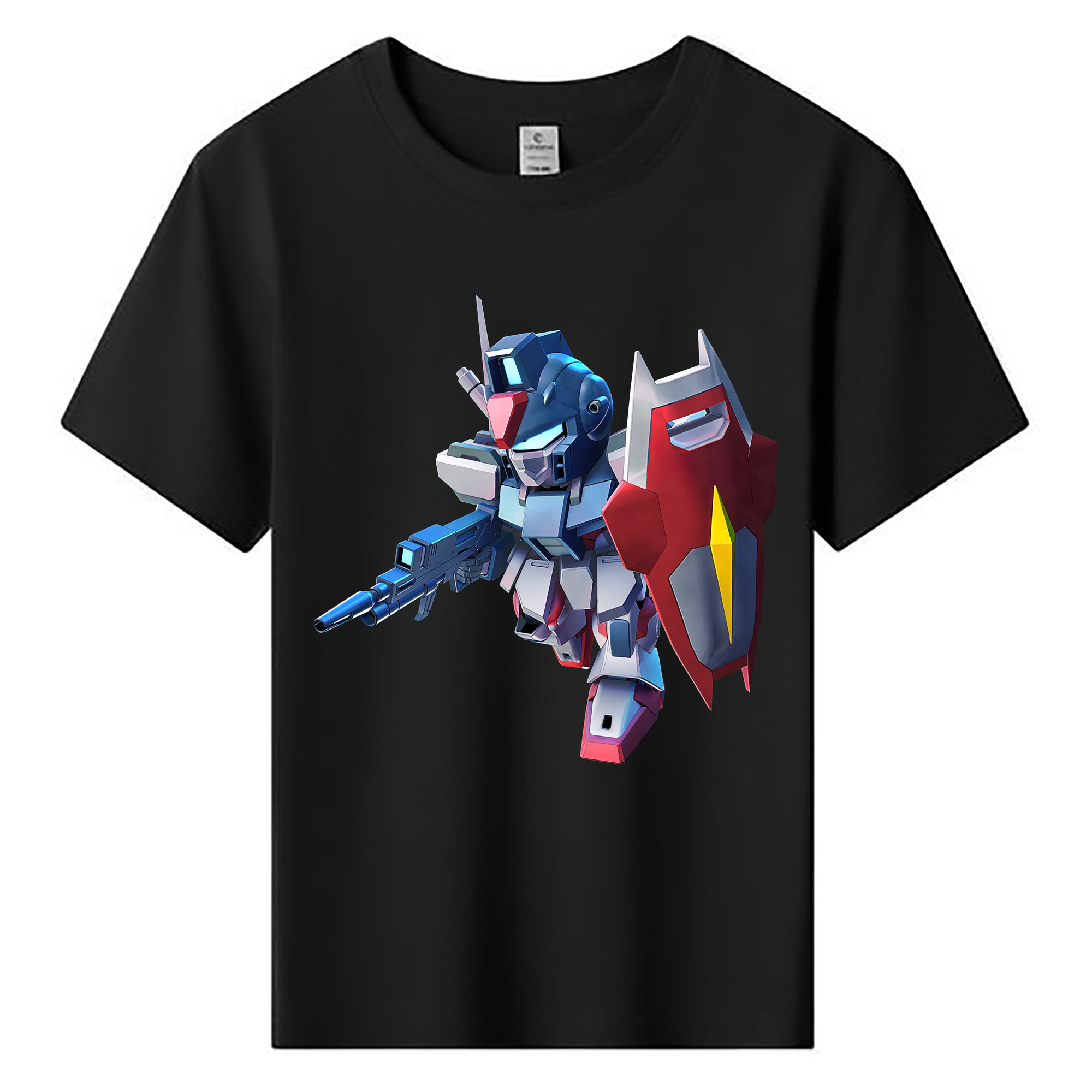 （画像用） 機動戦士ガンダム Mobile Suit Gundam 綿100％キッズTシャツ（フロントプリント）